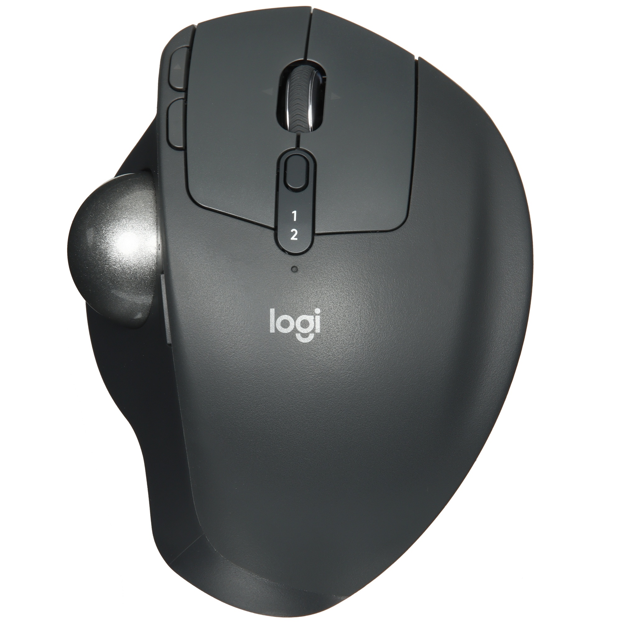 Трекбол беспроводной Logitech MX Ergo графитовый, 2048 dpi, радиоканал, Bluetooth, USB, кнопки - 8