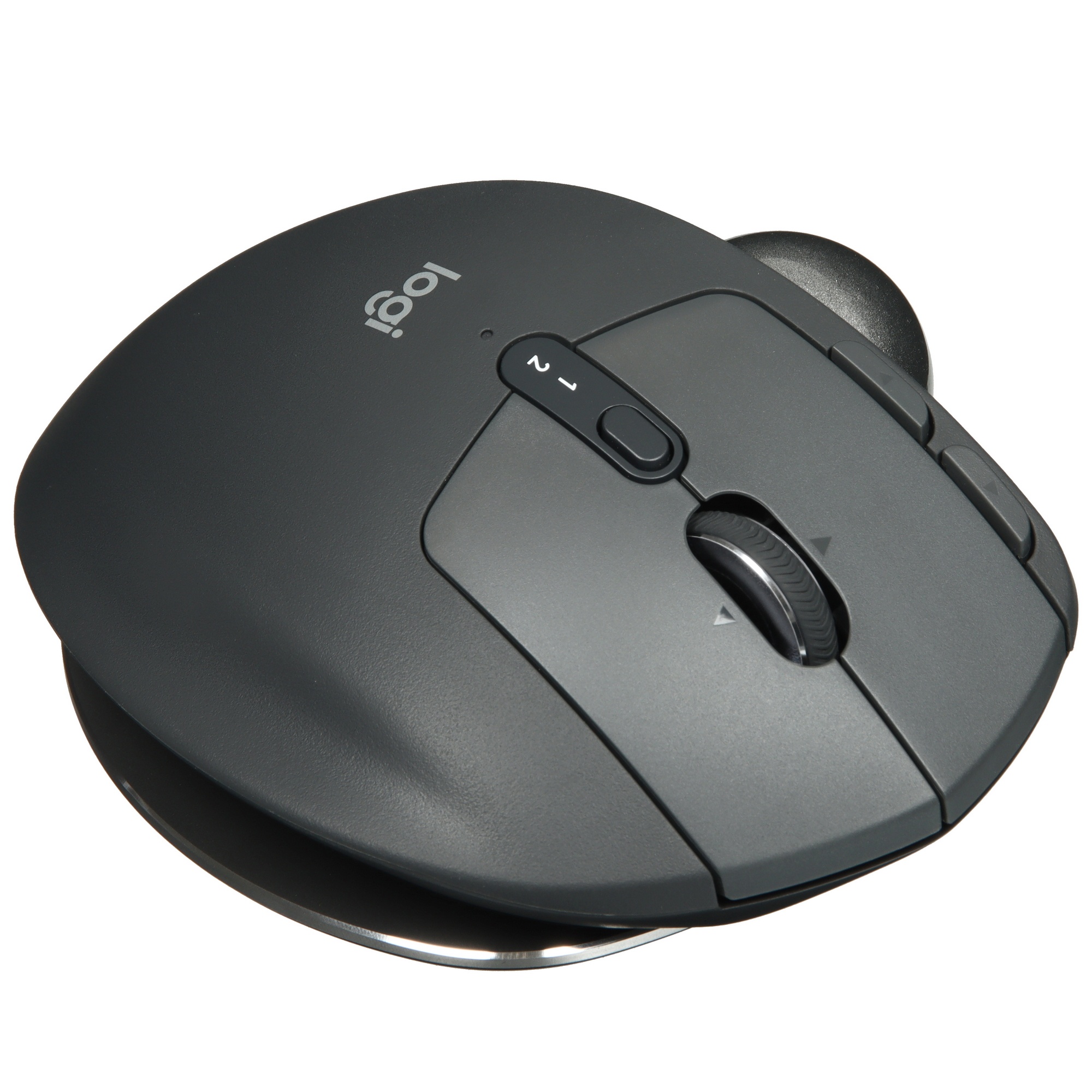 Трекбол беспроводной Logitech MX Ergo графитовый, 2048 dpi, радиоканал, Bluetooth, USB, кнопки - 8