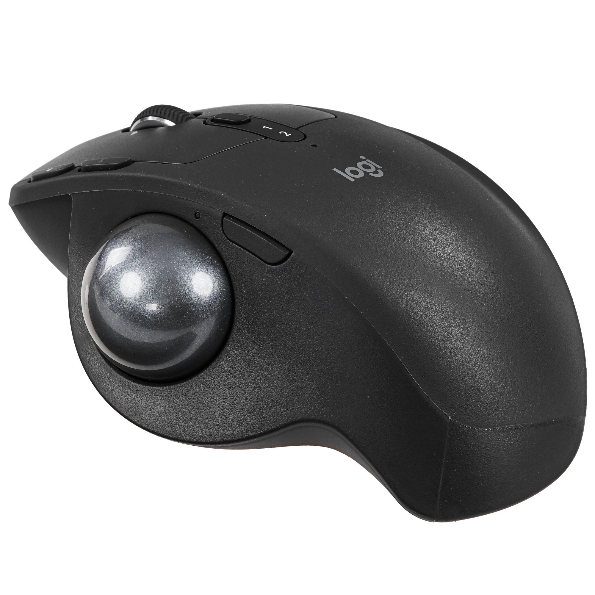 Трекбол беспроводной Logitech MX Ergo графитовый, 2048 dpi, радиоканал, Bluetooth, USB, кнопки - 8