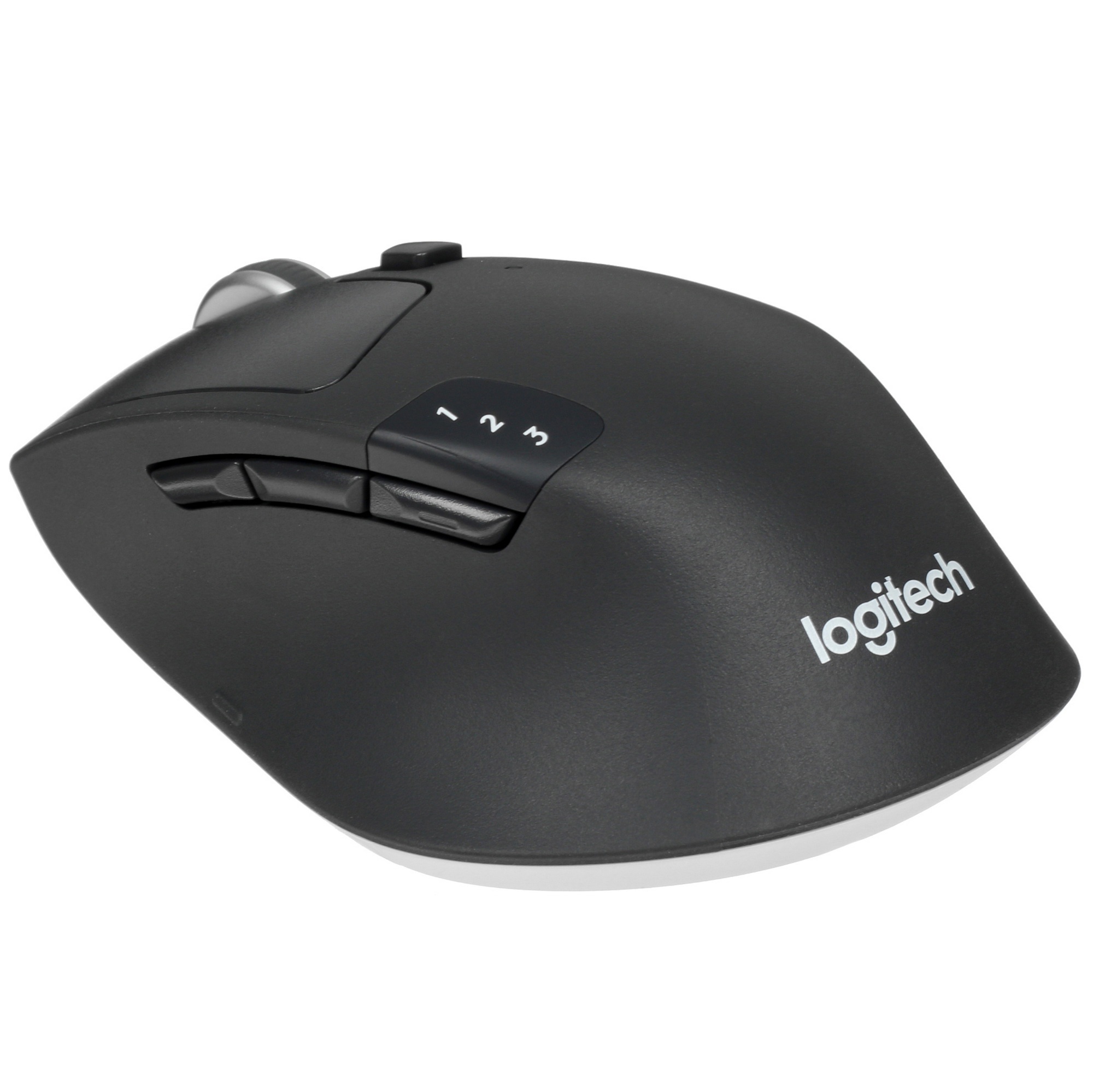 Мышь беспроводная Logitech M720 Triathlon черный, 1000 dpi, радиоканал, Bluetooth, USB, кнопки - 8