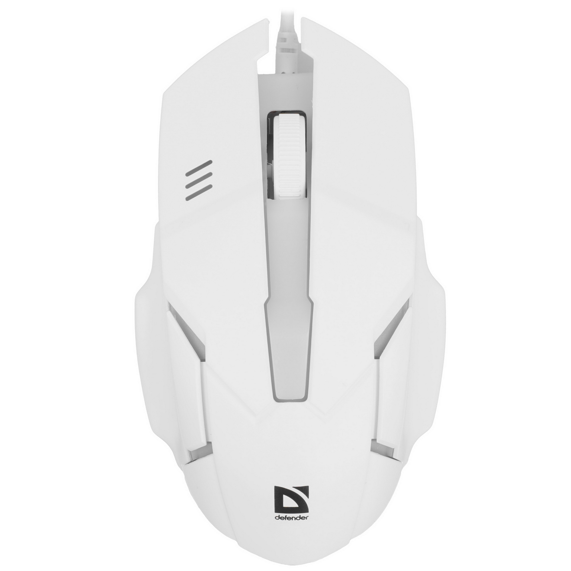 Мышь проводная Defender Host MB-982 белый, 1000 dpi, USB, кнопки - 3