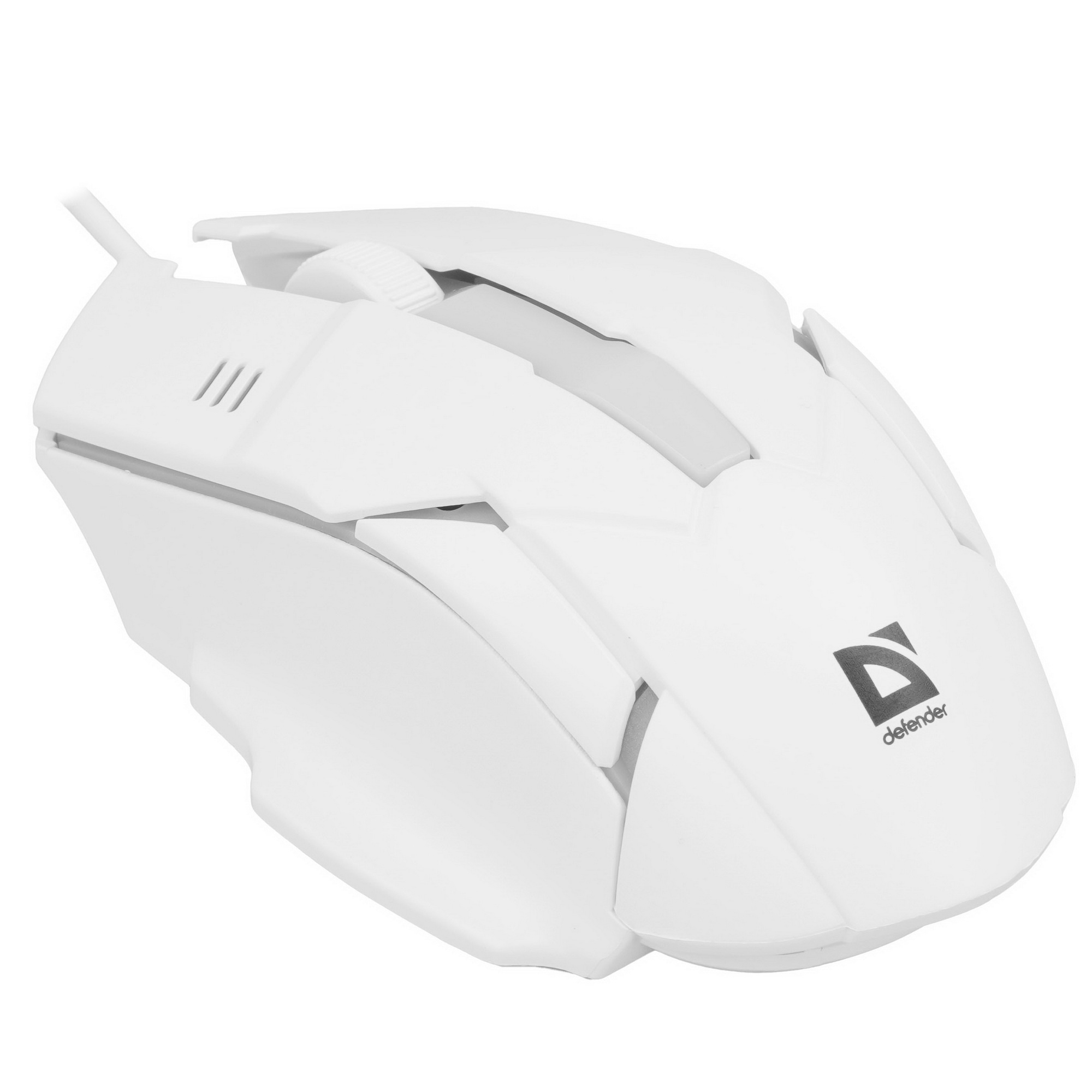 Мышь проводная Defender Host MB-982 белый, 1000 dpi, USB, кнопки - 3