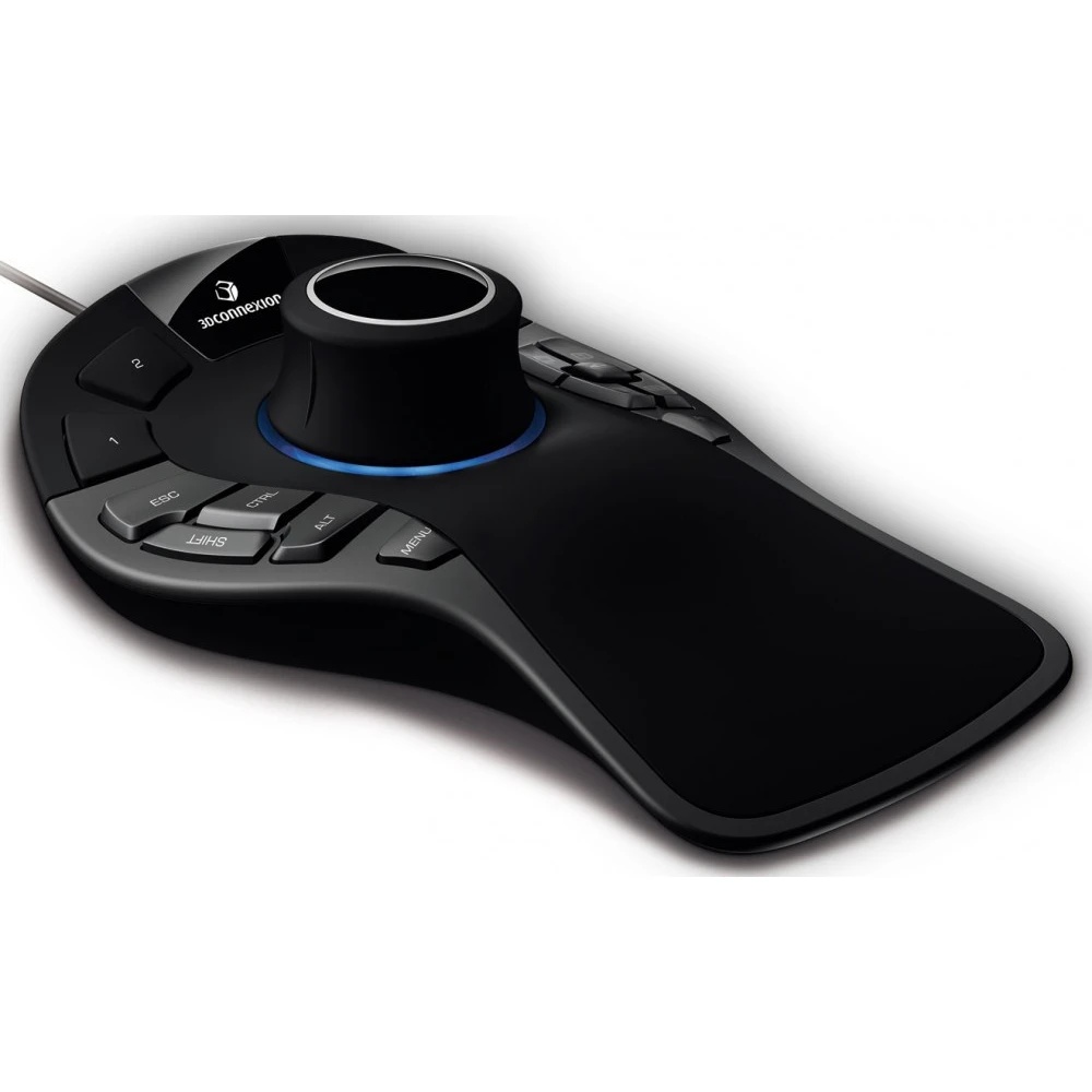 Мышь проводная 3DConnexion SpaceMouse Pro (3DX-700040) черный, 2000 dpi, USB, кнопки - 15