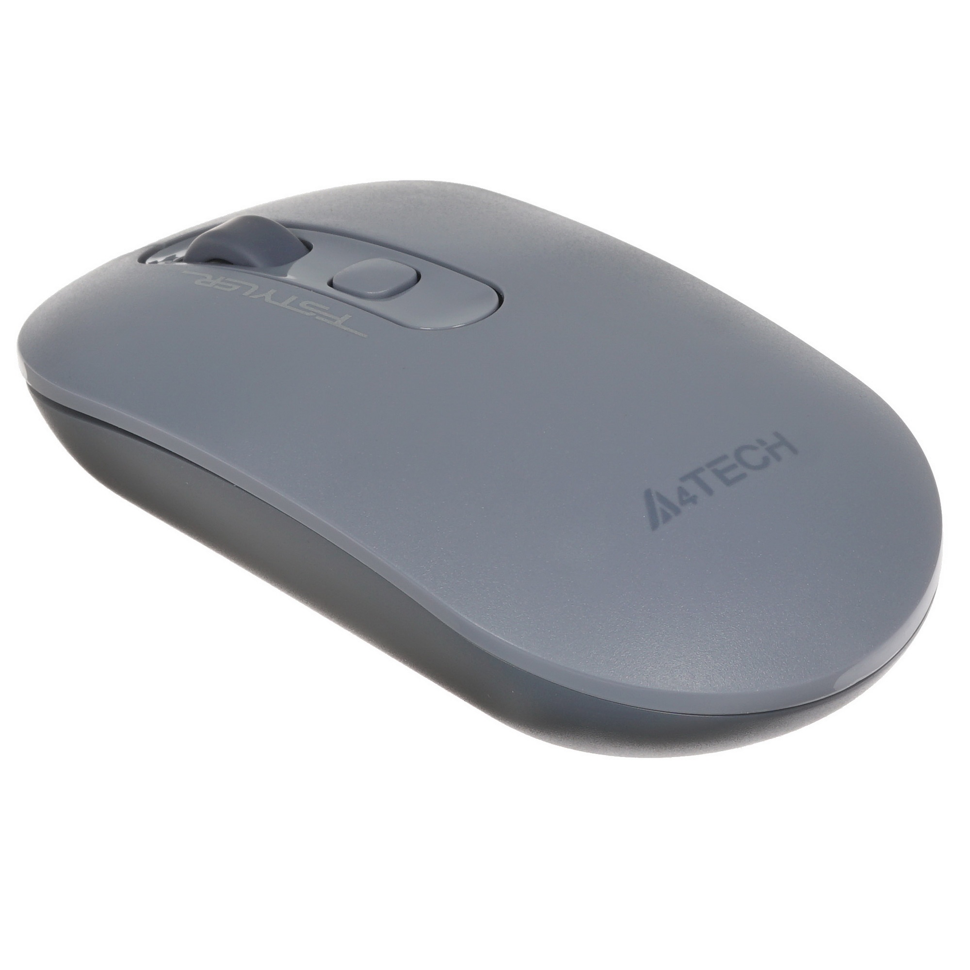Мышь беспроводная A4Tech Fstyler FG20 пепельный/синий, 2000 dpi, радиоканал, USB, кнопки - 4