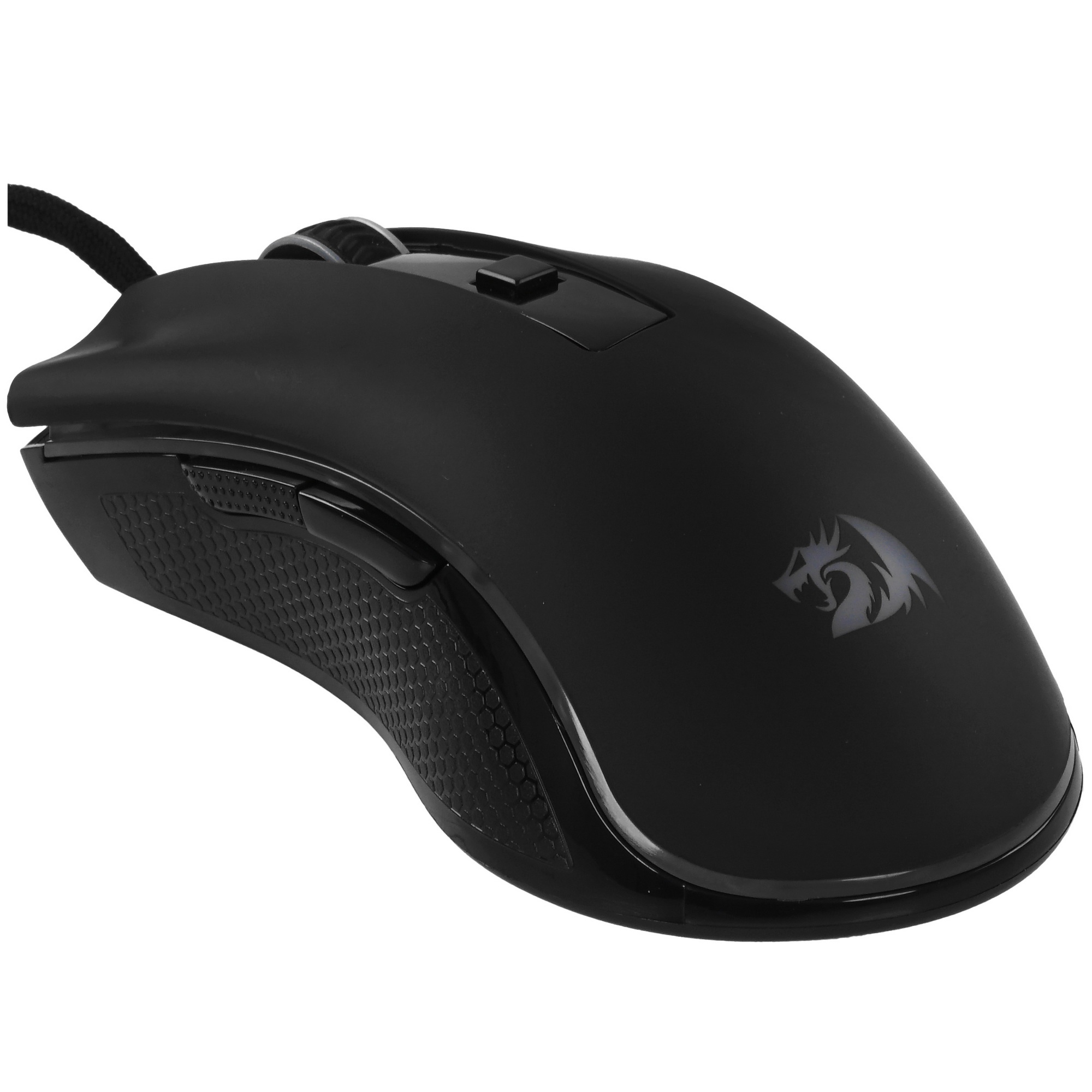 Мышь проводная Redragon Cypher 72075, черный, 12800 dpi, USB, кнопки - 7