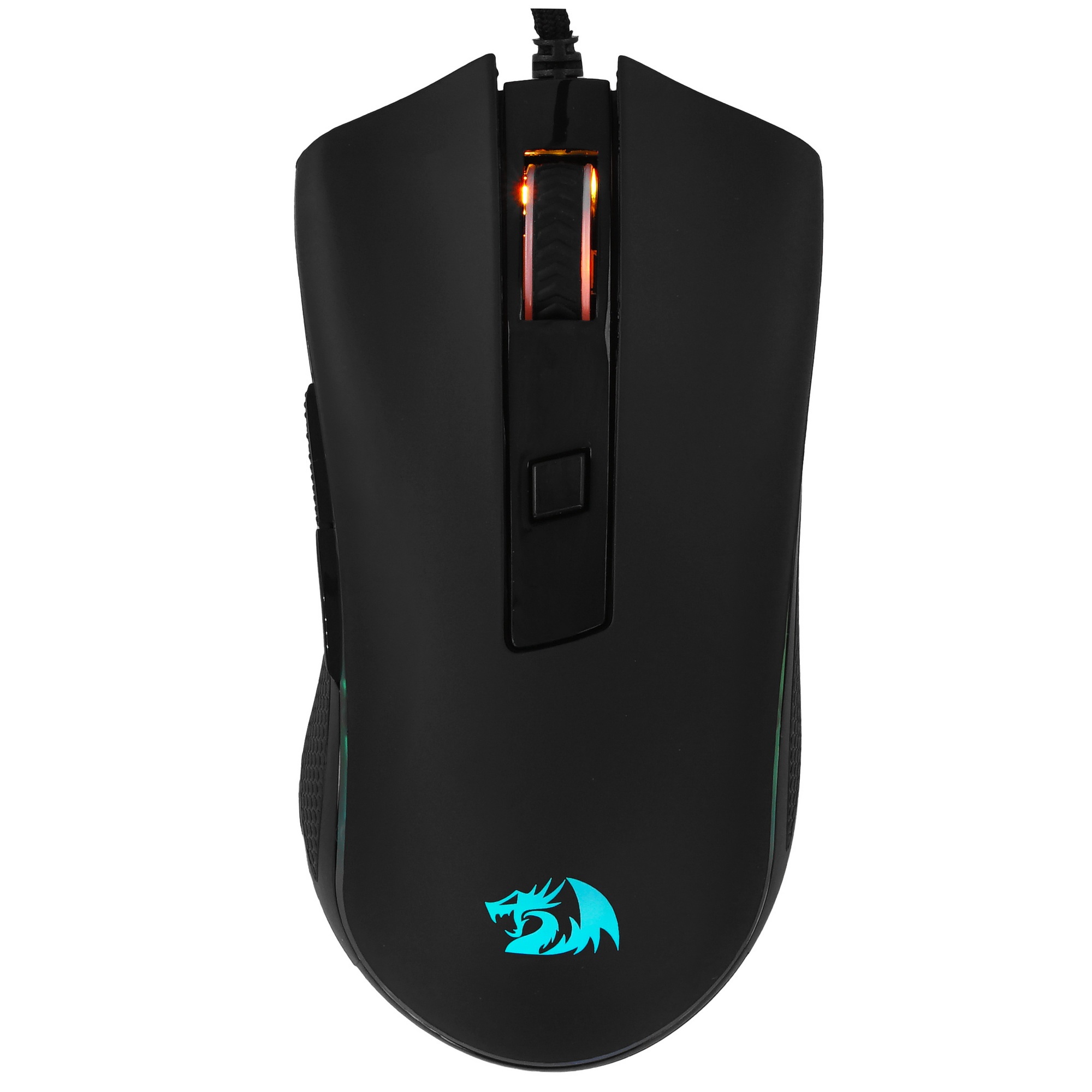 Мышь проводная Redragon Cypher 72075, черный, 12800 dpi, USB, кнопки - 7