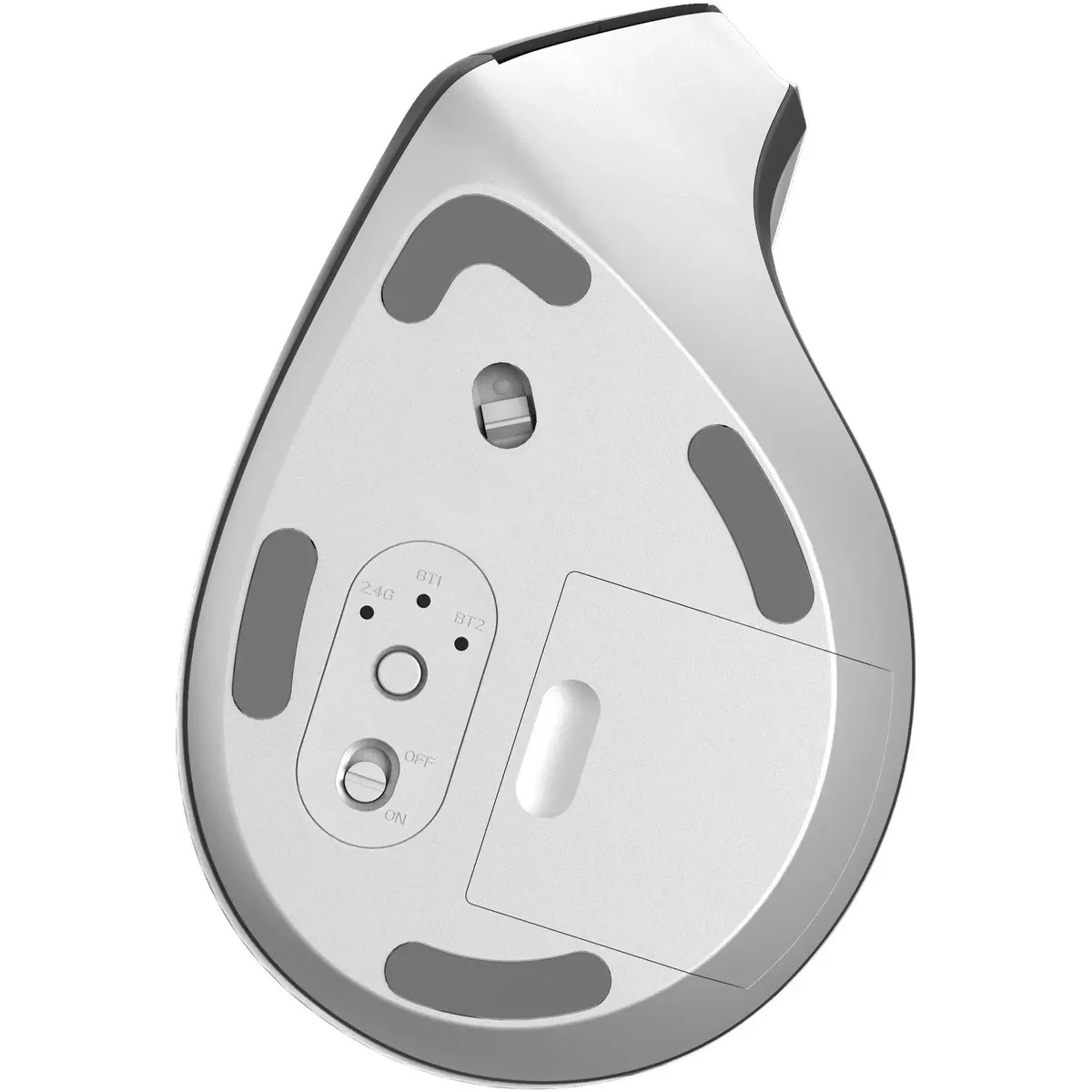 Мышь беспроводная Oklick 991MW серый, 2400 dpi, радиоканал, Bluetooth, USB, кнопки - 7