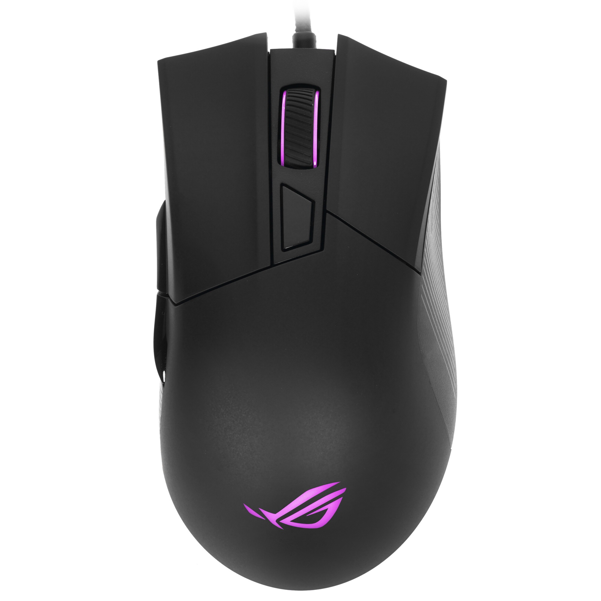 Мышь проводная ASUS ROG Gladius II Core черный, 6200 dpi, USB, кнопки - 6