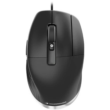 Мышь проводная 3DConnexion CadMouse Pro (3DX-700080) черный, 7200 dpi, USB, кнопки - 7