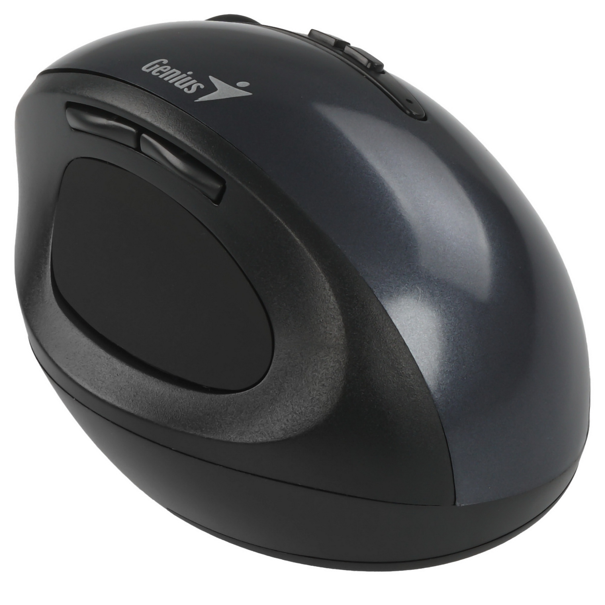 Мышь беспроводная Genius Ergo 8300S серый, 1600 dpi, радиоканал, USB, кнопки - 7