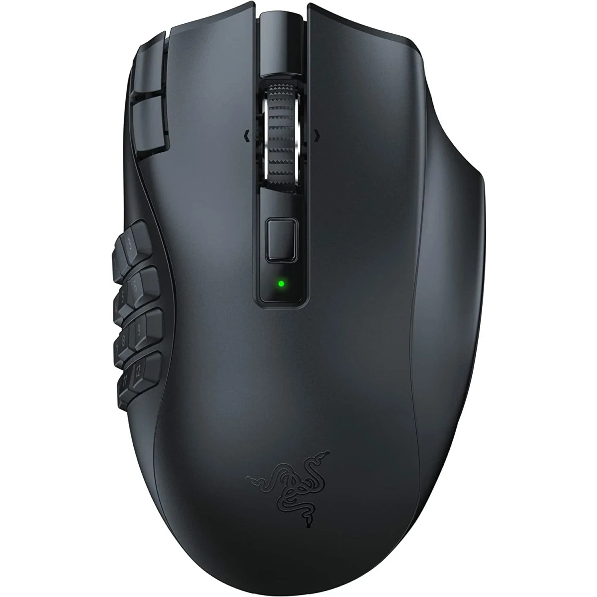 Мышь беспроводная Razer Naga V2 HyperSpeed черный, 30000 dpi, радиоканал, Bluetooth, USB, кнопки - 1