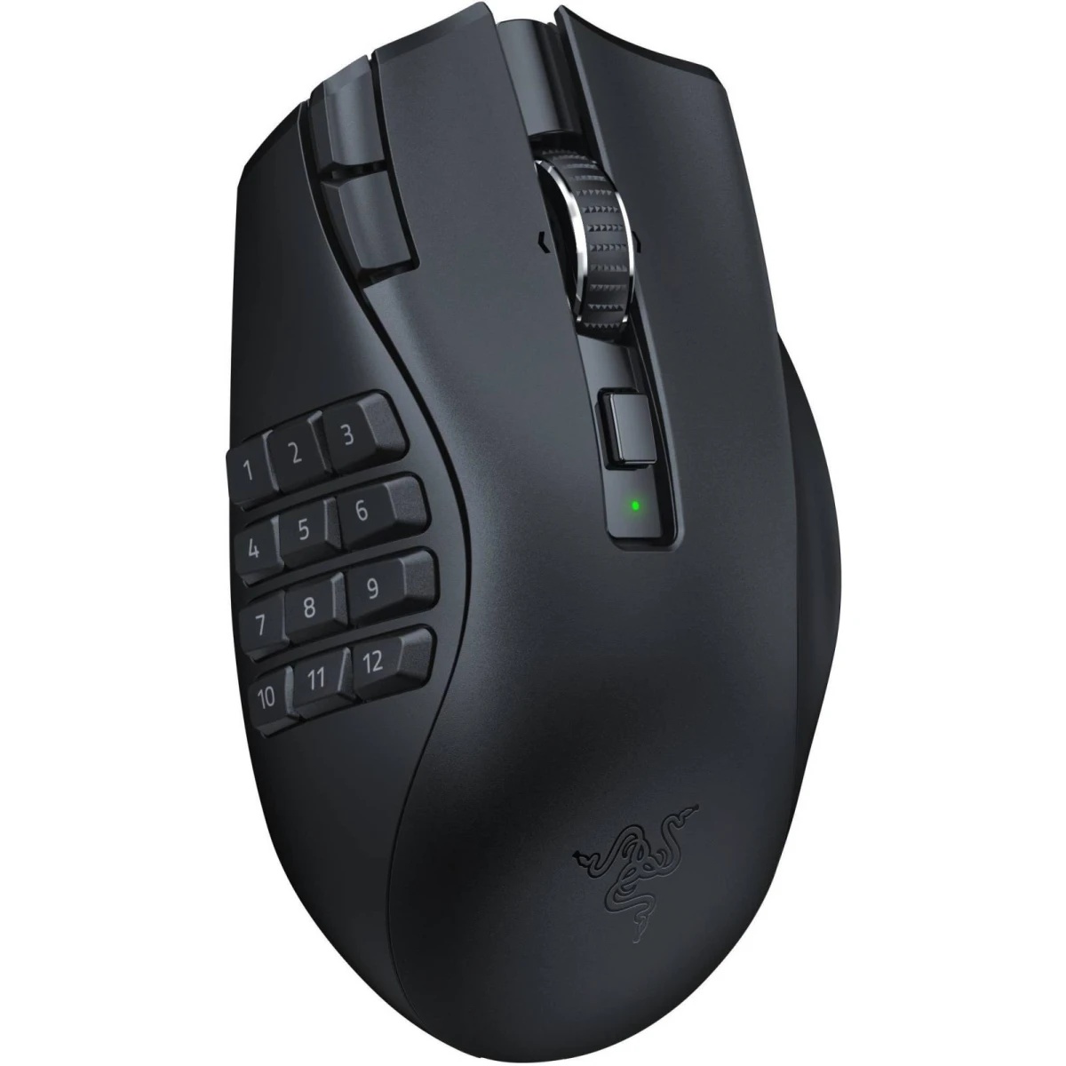 Мышь беспроводная Razer Naga V2 HyperSpeed черный, 30000 dpi, радиоканал, Bluetooth, USB, кнопки - 1