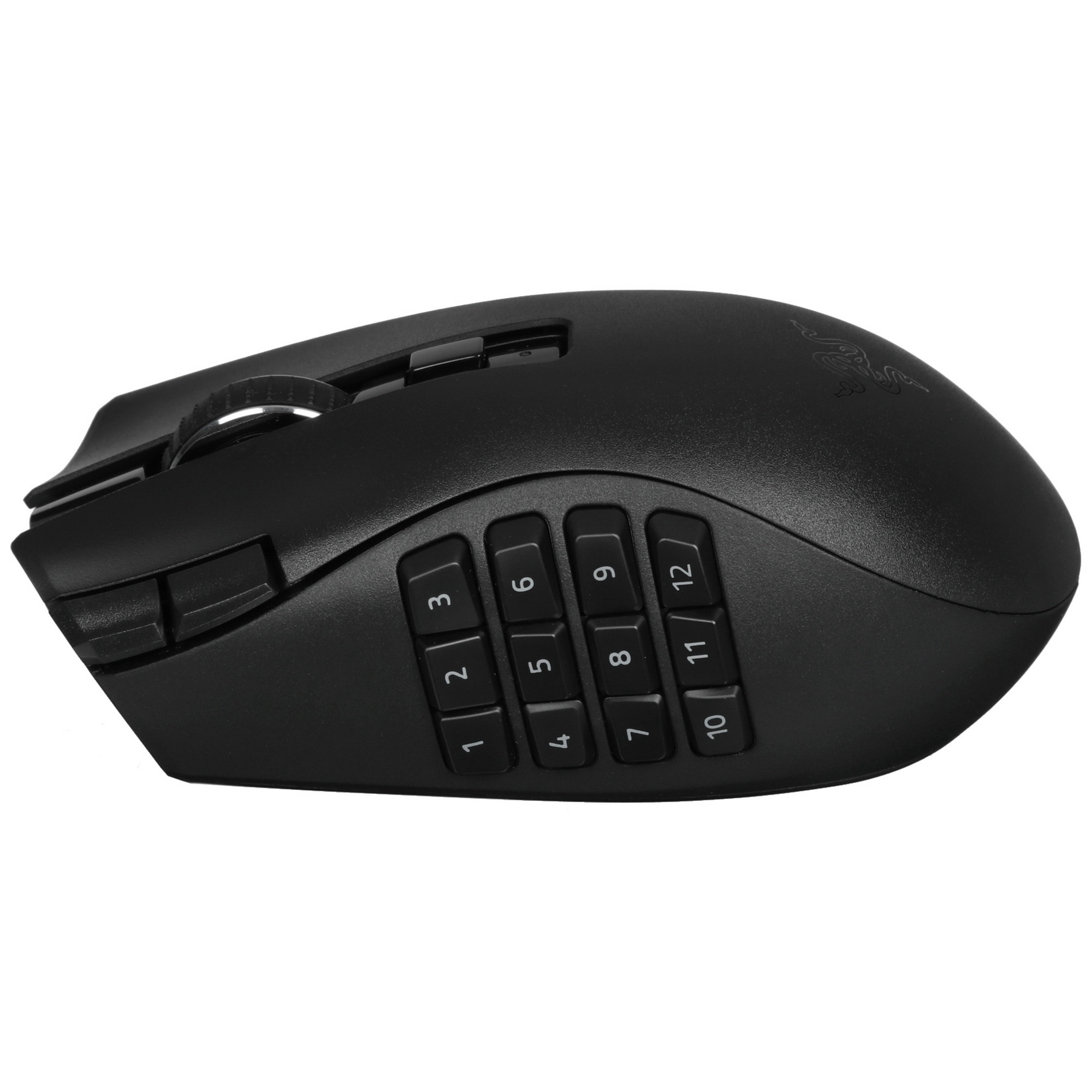 Мышь беспроводная Razer Naga V2 HyperSpeed черный, 30000 dpi, радиоканал, Bluetooth, USB, кнопки - 1