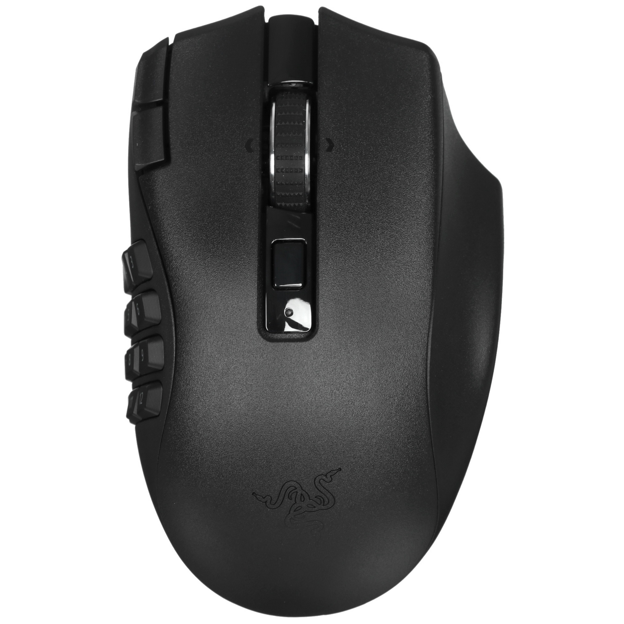 Мышь беспроводная Razer Naga V2 HyperSpeed черный, 30000 dpi, радиоканал, Bluetooth, USB, кнопки - 1