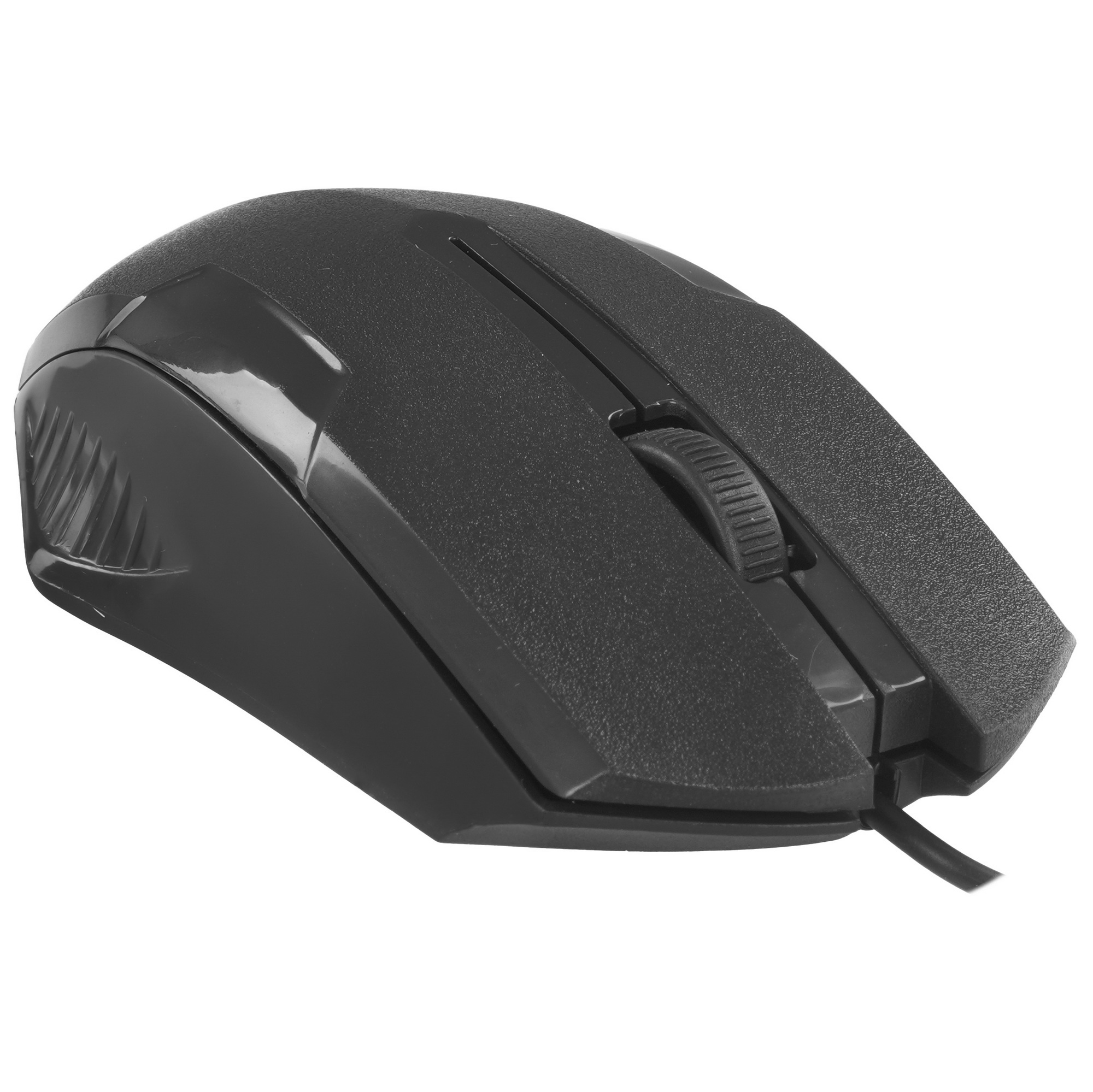 Мышь проводная ExeGate SH-9025 OEM черный, 1000 dpi, USB, кнопки - 3