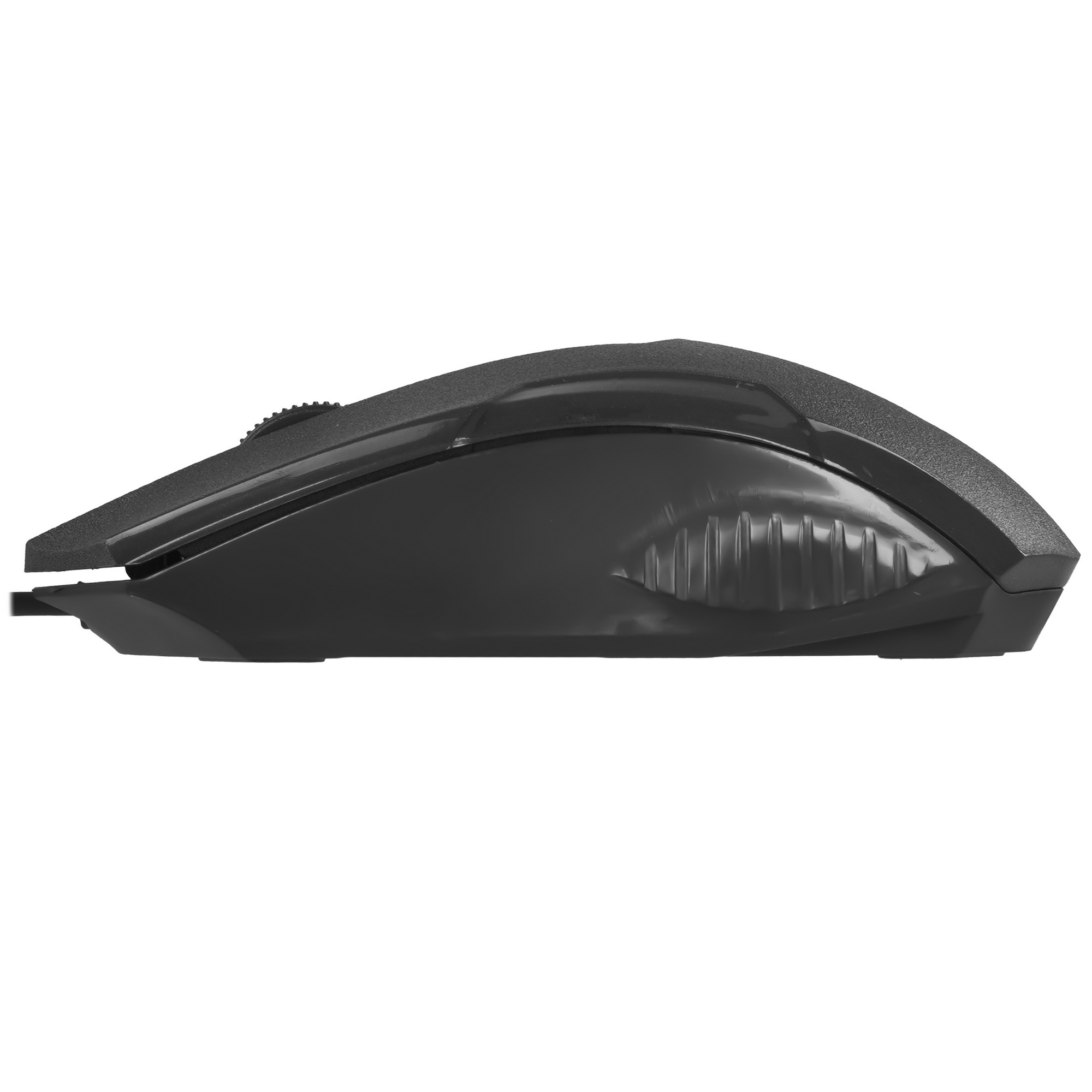 Мышь проводная ExeGate SH-9025 OEM черный, 1000 dpi, USB, кнопки - 3
