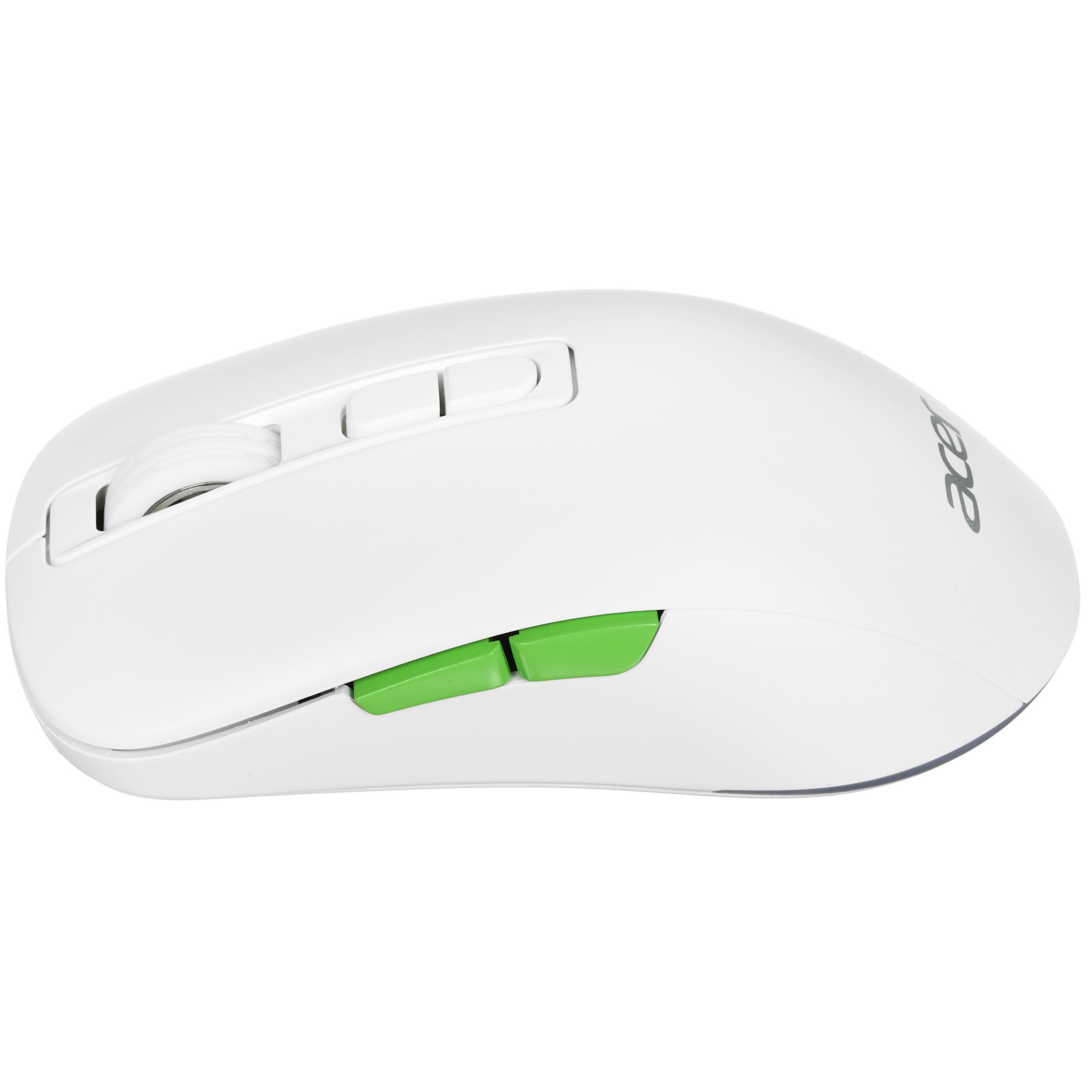 Мышь беспроводная Acer OMR311 белый, 2400 dpi, радиоканал, Bluetooth, USB, кнопки - 7