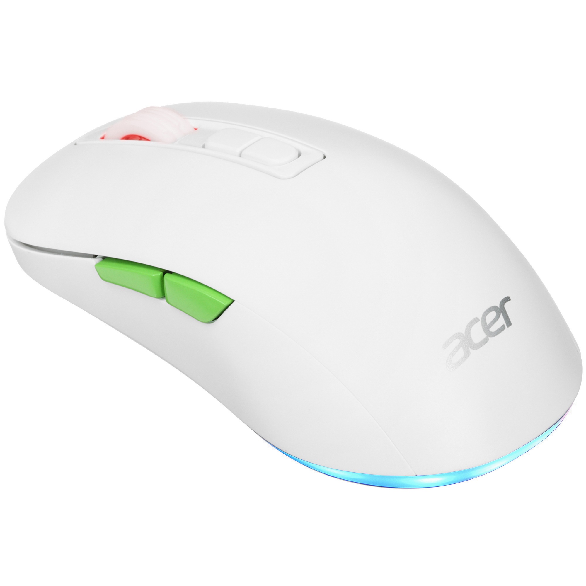 Мышь беспроводная Acer OMR311 белый, 2400 dpi, радиоканал, Bluetooth, USB, кнопки - 7