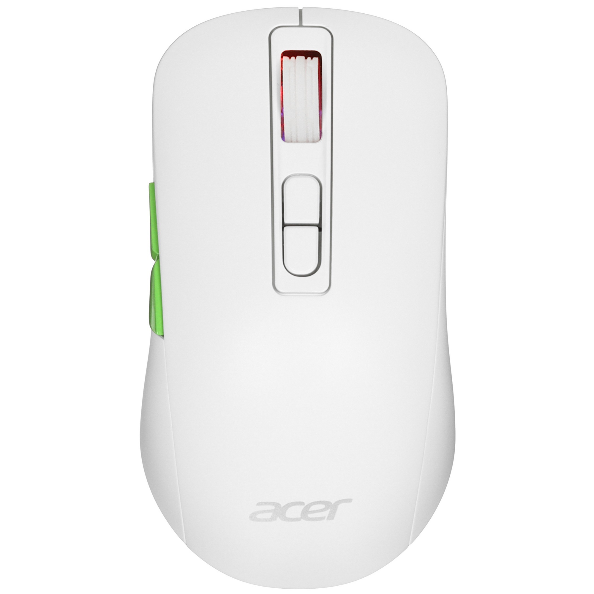 Мышь беспроводная Acer OMR311 белый, 2400 dpi, радиоканал, Bluetooth, USB, кнопки - 7