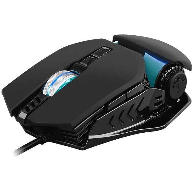 Мышь проводная SVEN RX-G815 черный, 8000 dpi, USB, кнопки - 7