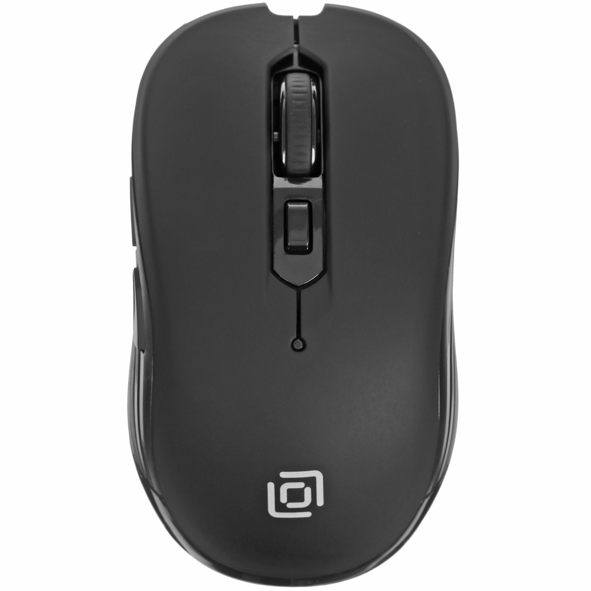 Мышь беспроводная Oklick 610MWC черный, 1600 dpi, радиоканал, USB/USB-C, кнопки - 6