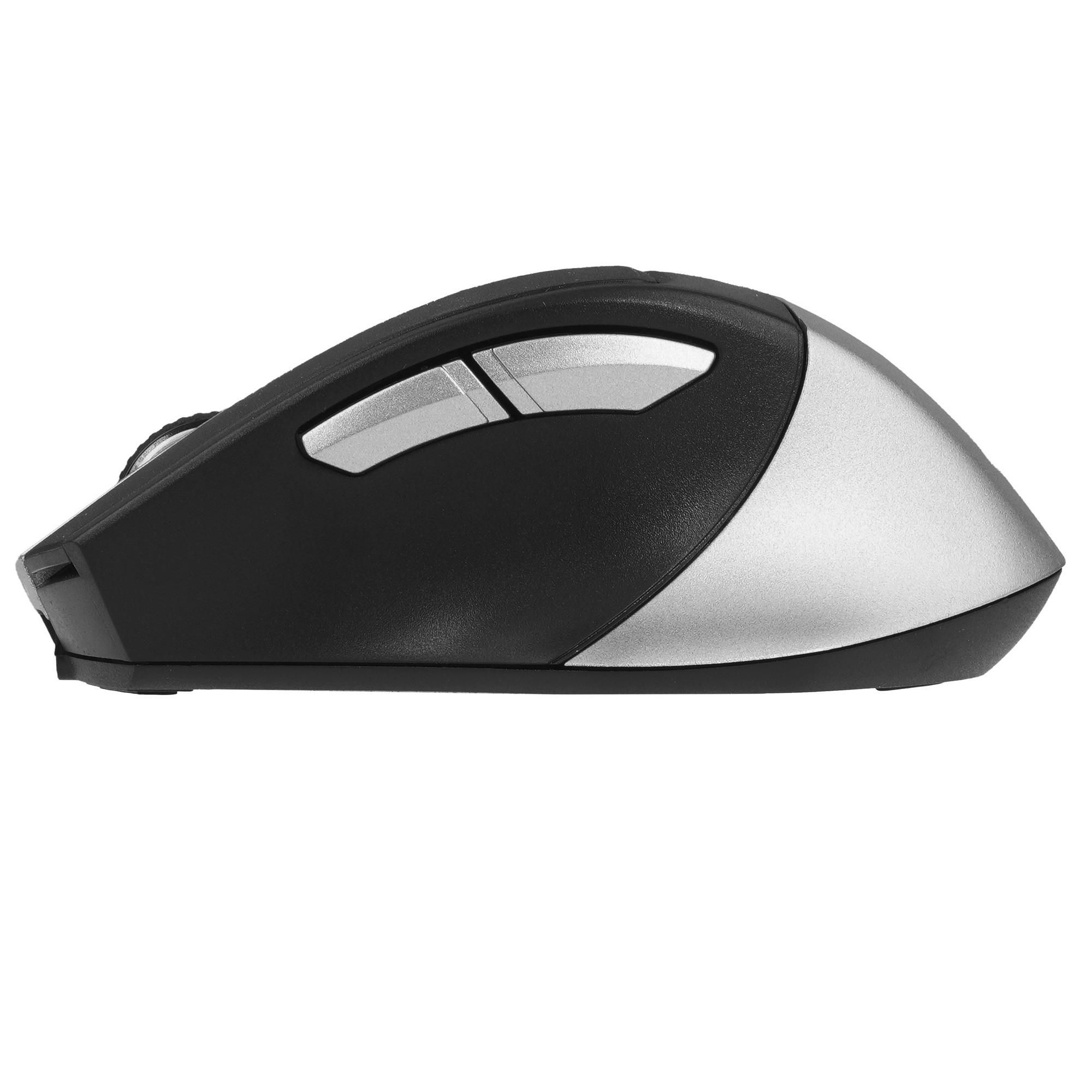 Мышь беспроводная A4Tech Fstyler FB35CS серый/черный, 2000 dpi, радиоканал, Bluetooth, USB, кнопки -