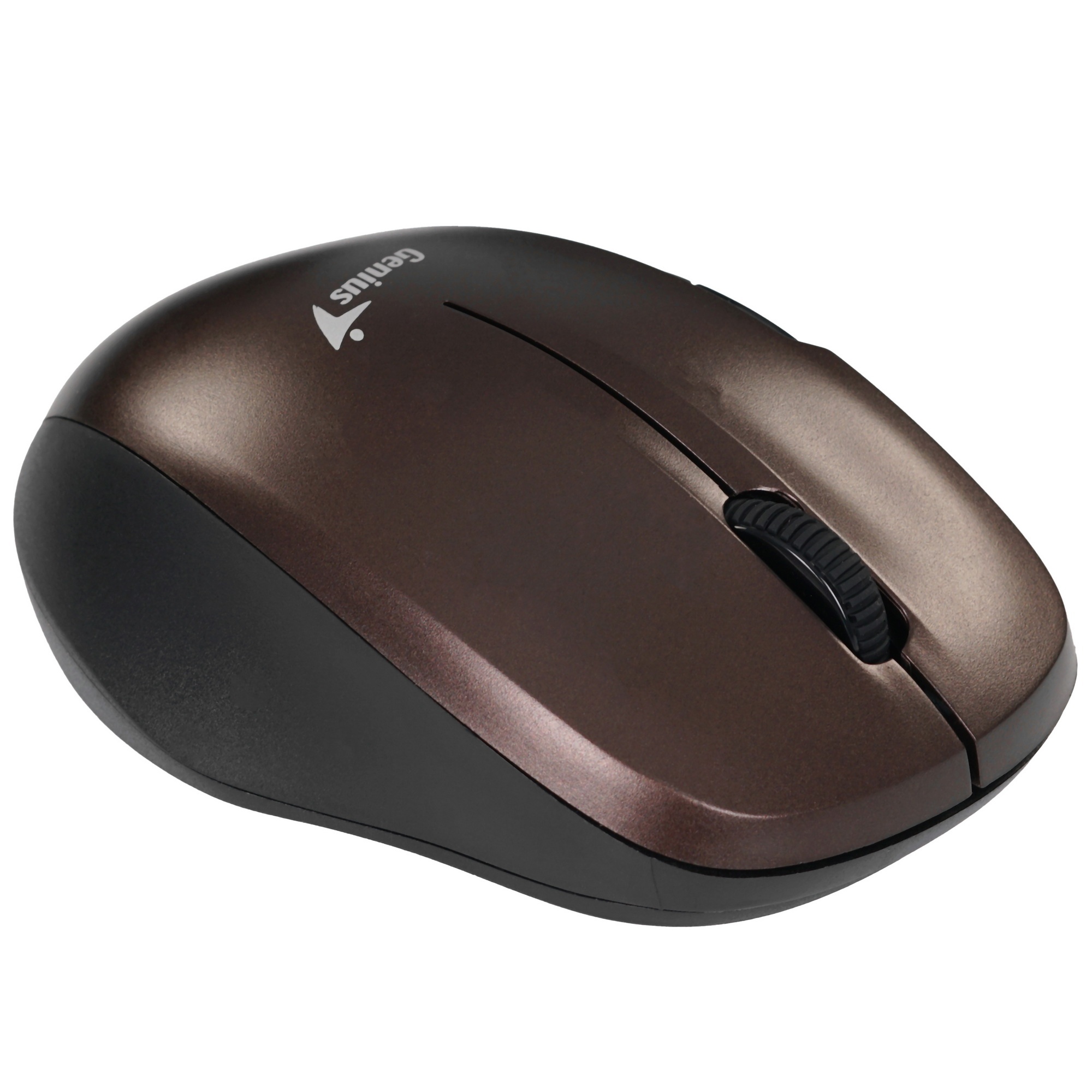 Мышь беспроводная Genius Ergo 8200S коричневый, 1200 dpi, радиоканал, USB, кнопки - 5