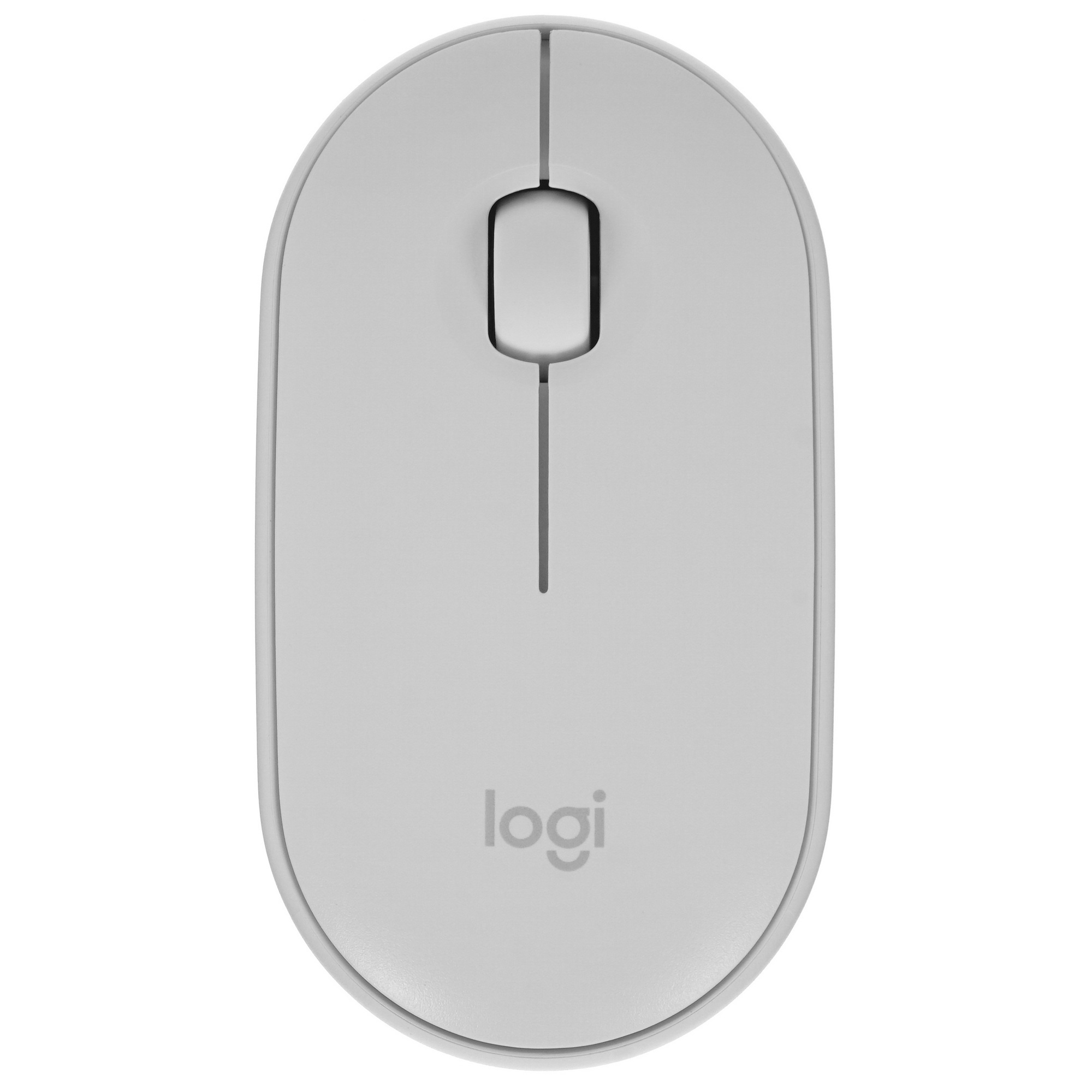 Мышь беспроводная Logitech Pebble M350 белый, 1000 dpi, радиоканал, Bluetooth, USB, кнопки - 3