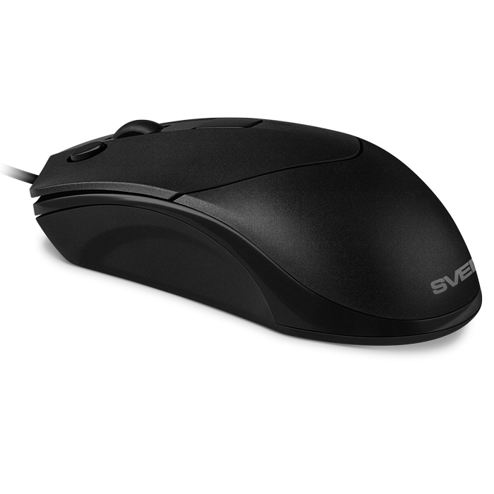 Мышь проводная SVEN RX-95 черный, 4000 dpi, USB, кнопки - 6