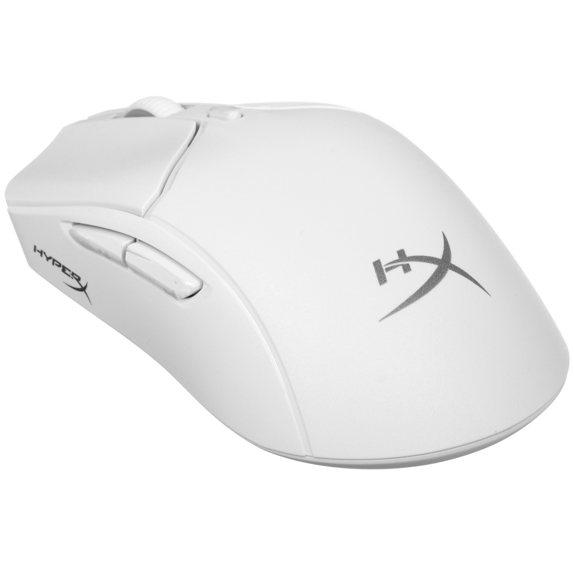 Мышь беспроводная HyperX Haste 2 белый, 26000 dpi, радиоканал, Bluetooth, USB, кнопки - 5