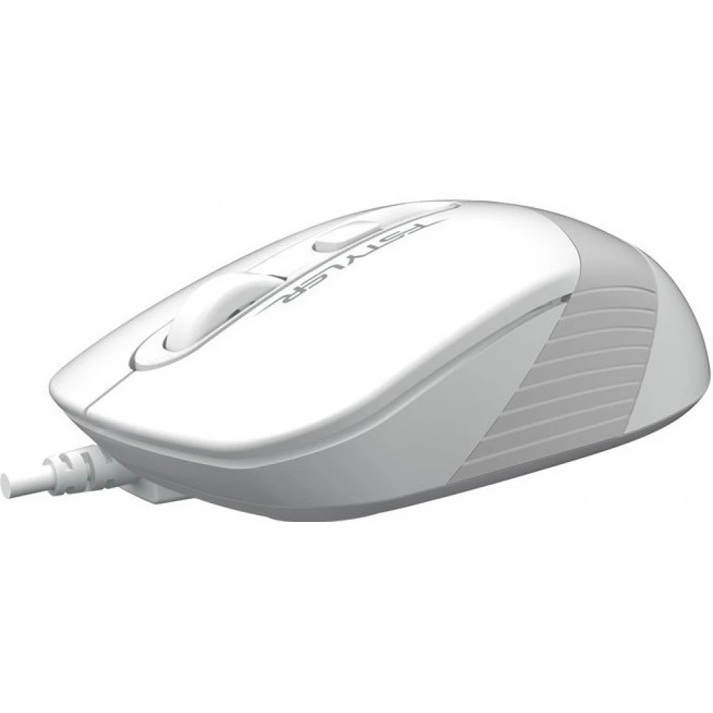 Мышь проводная A4Tech Fstyler FM10S белый/серый, 1600 dpi, USB, кнопки - 4