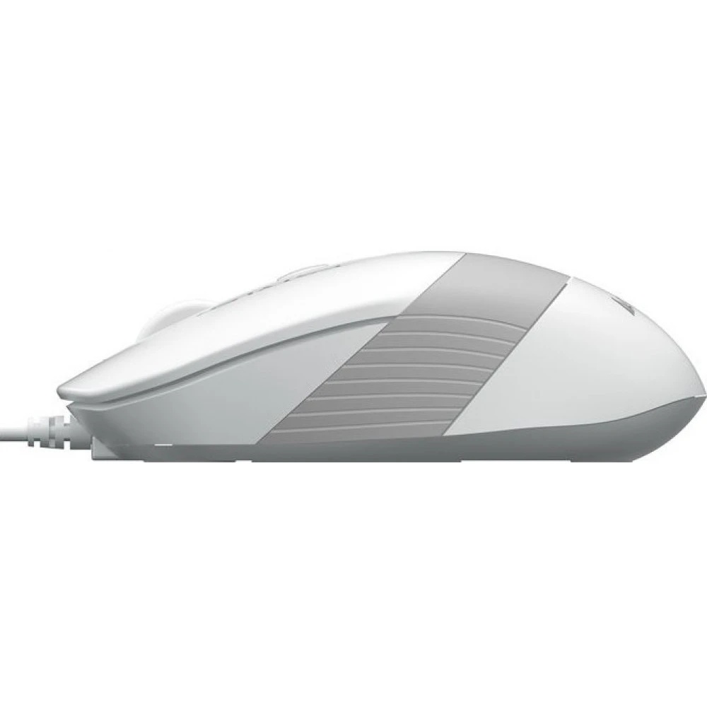 Мышь проводная A4Tech Fstyler FM10S белый/серый, 1600 dpi, USB, кнопки - 4