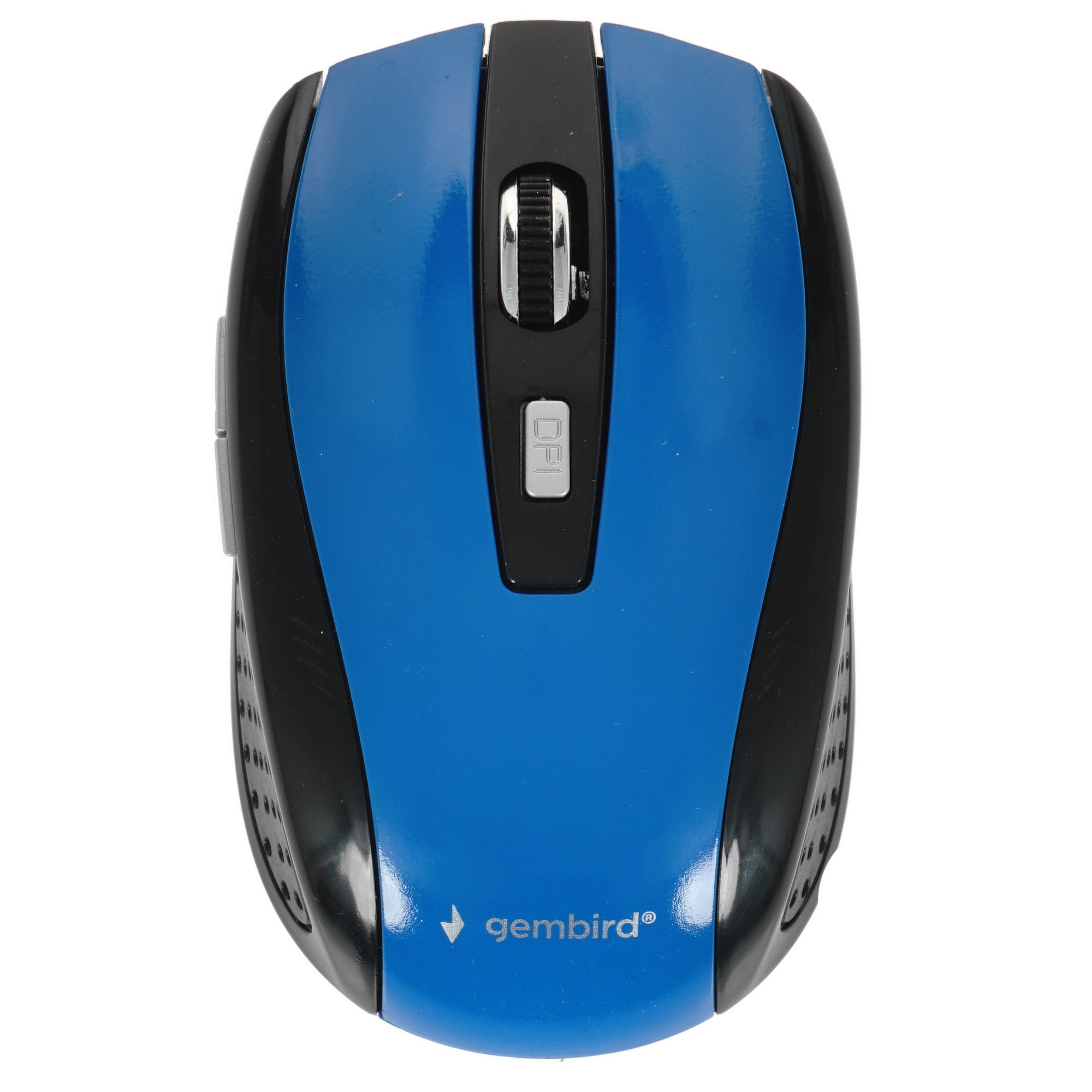 Мышь беспроводная Gembird MUSW-330-1 синий, 2400 dpi, радиоканал, USB, кнопки - 6