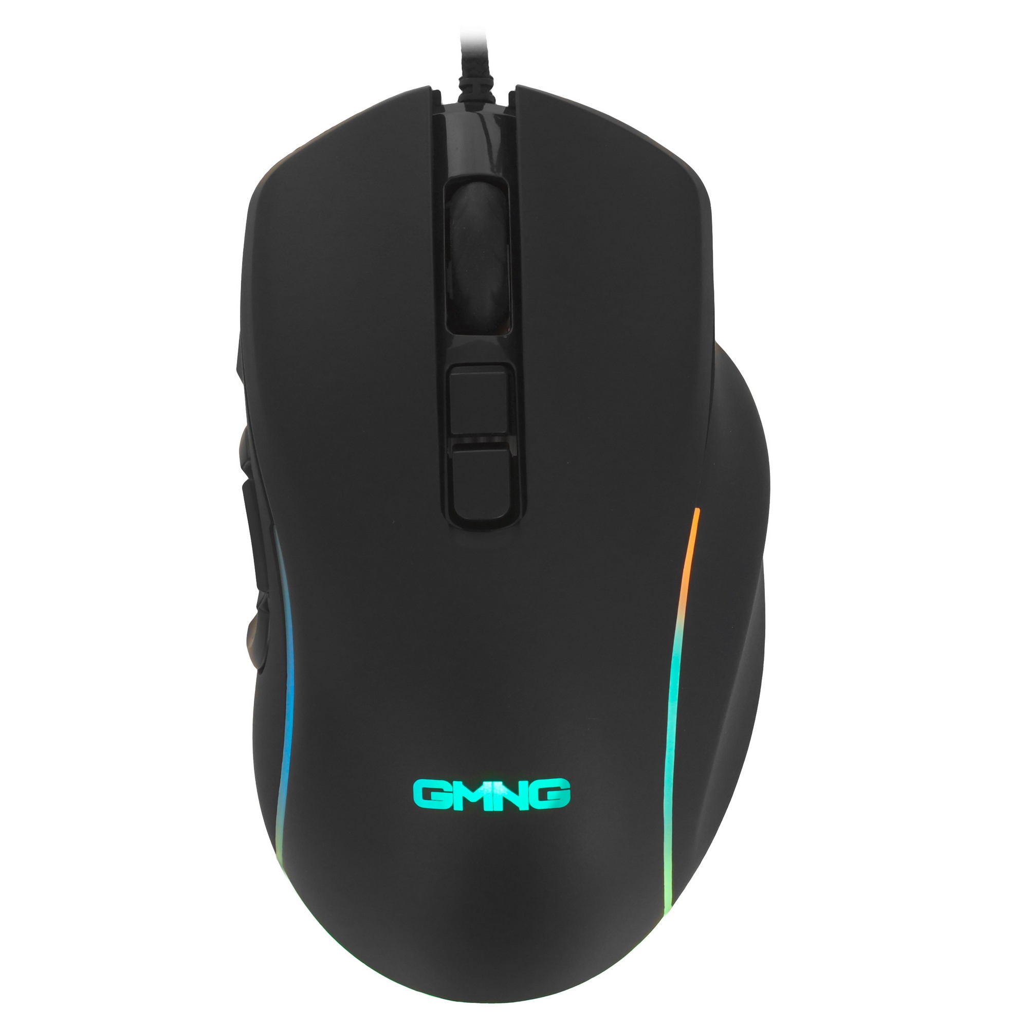 Мышь проводная GMNG XM003 черный, 32000 dpi, USB, кнопки - 10