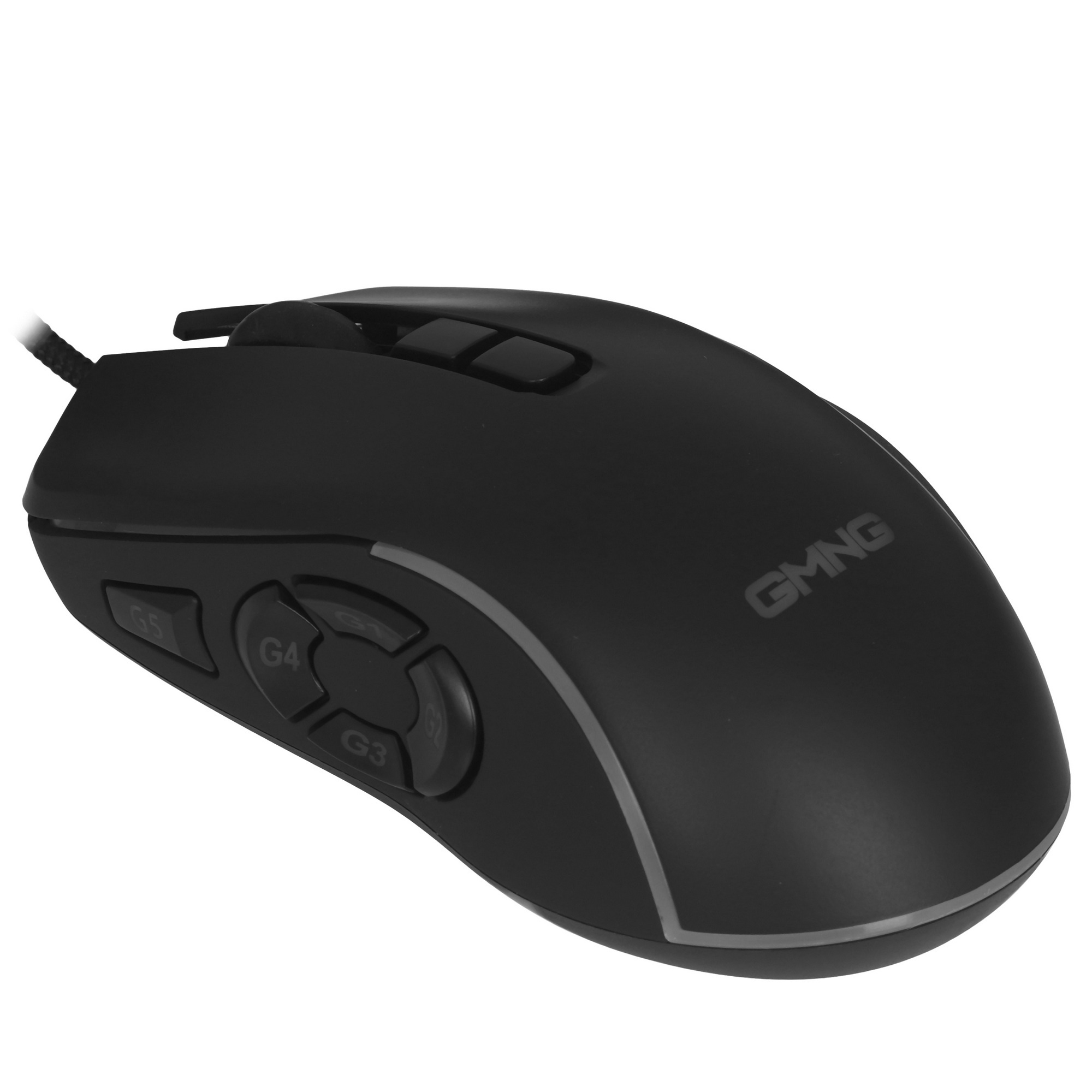 Мышь проводная GMNG XM003 черный, 32000 dpi, USB, кнопки - 10