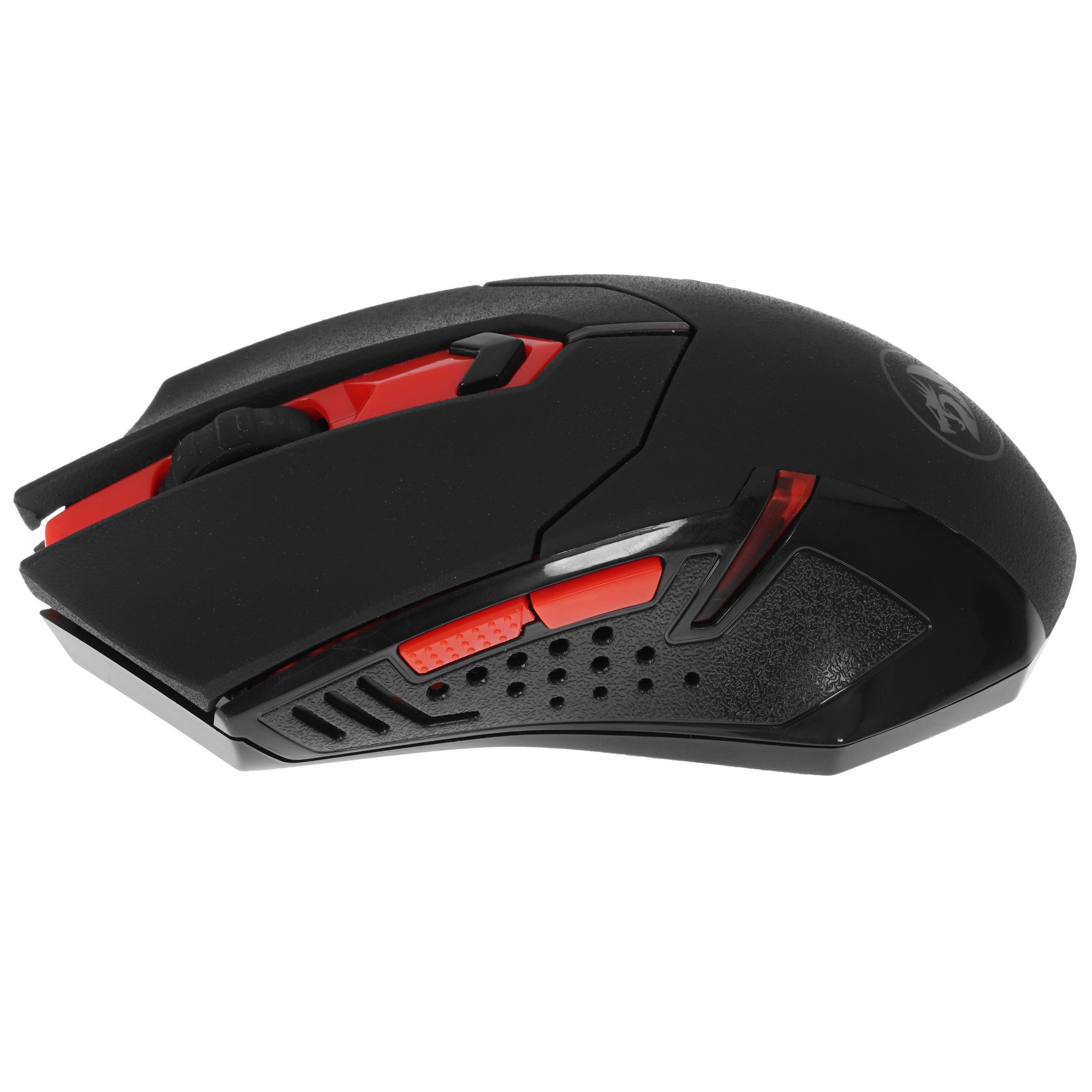 Мышь беспроводная + коврик Defender Redragon M601WL-BA черный, 2400 dpi, радиоканал, USB, кнопки - 6