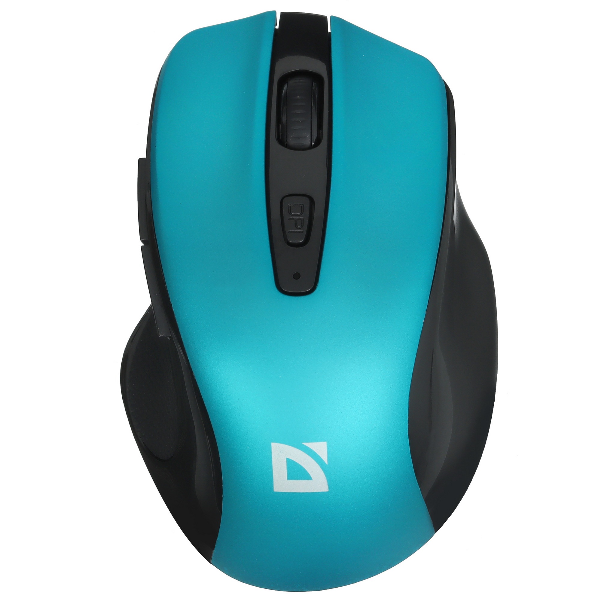 Мышь беспроводная Defender Prime MB-053 бирюзовый, 1600 dpi, радиоканал, USB, кнопки - 6