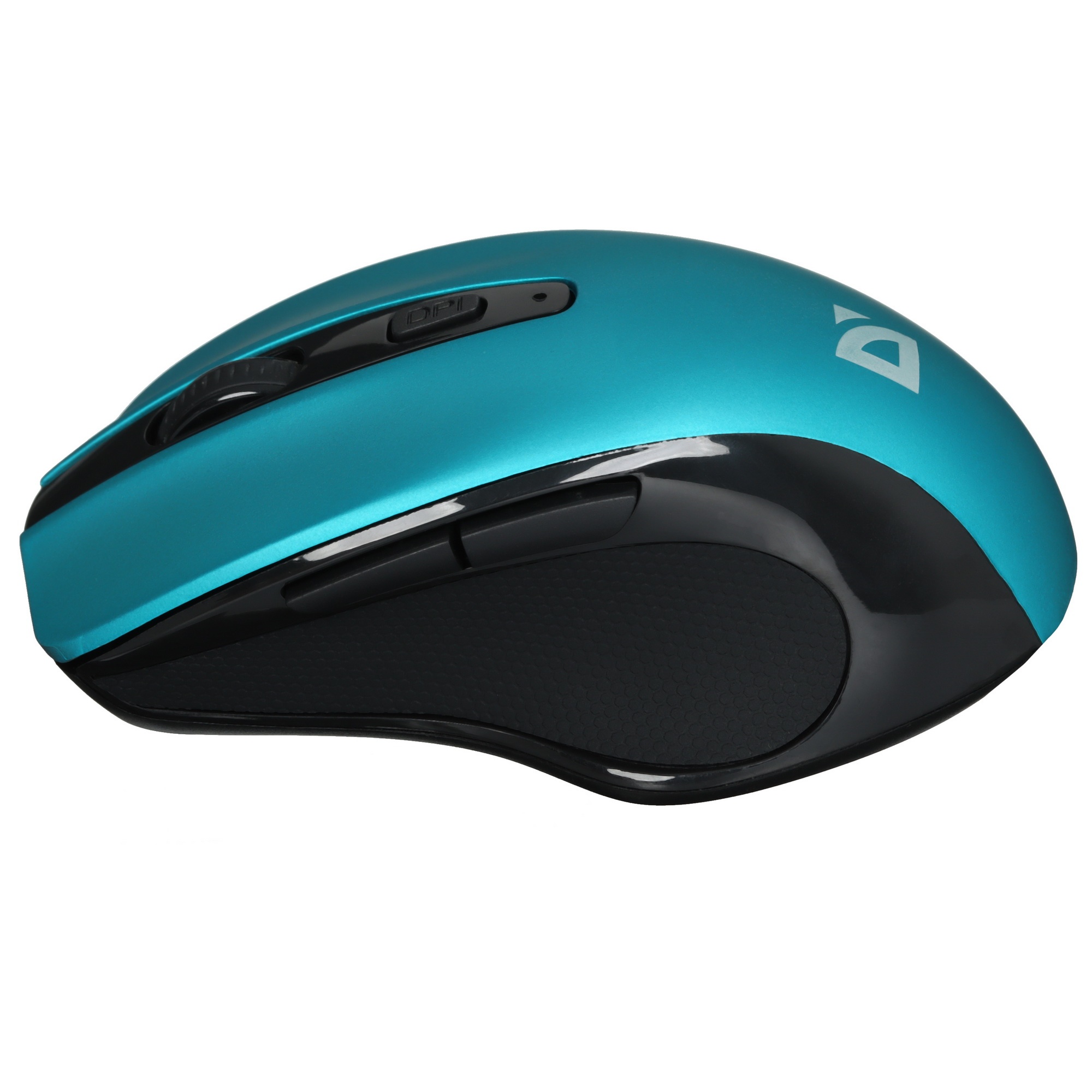 Мышь беспроводная Defender Prime MB-053 бирюзовый, 1600 dpi, радиоканал, USB, кнопки - 6