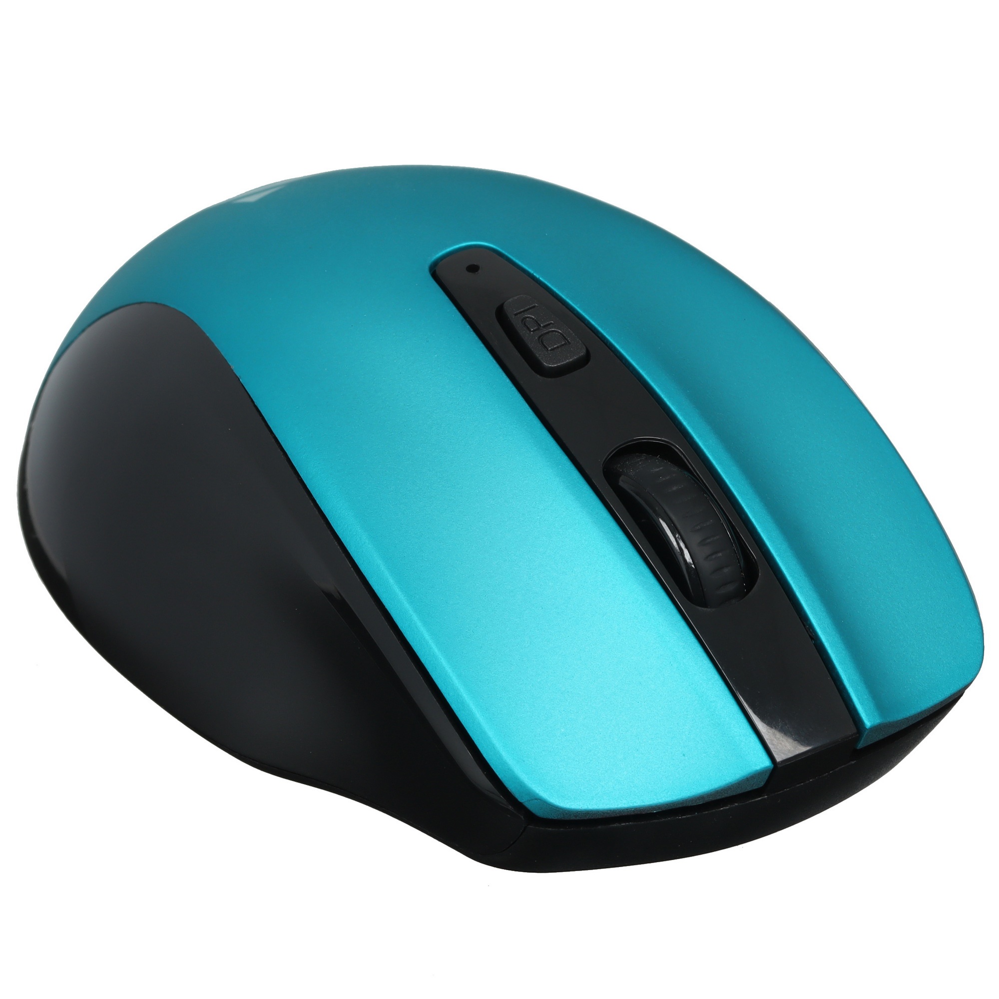 Мышь беспроводная Defender Prime MB-053 бирюзовый, 1600 dpi, радиоканал, USB, кнопки - 6