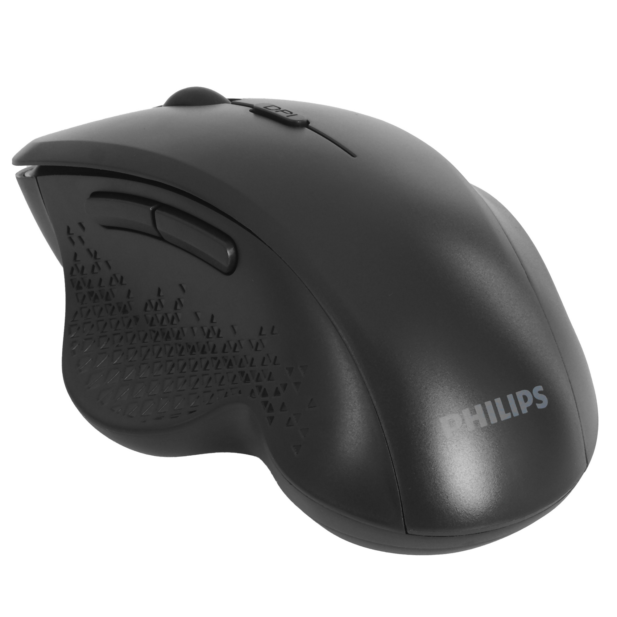 Мышь беспроводная Philips SPK7624 черный, 1600 dpi, радиоканал, Bluetooth, USB, кнопки - 6