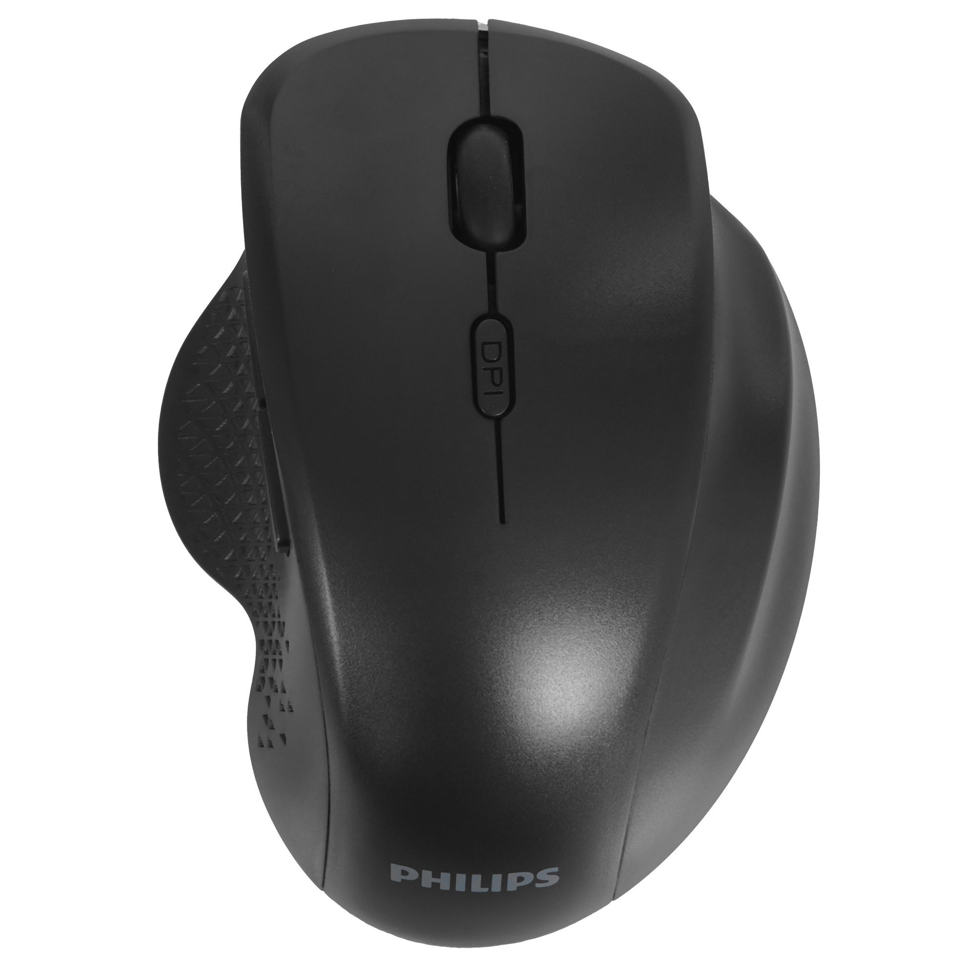Мышь беспроводная Philips SPK7624 черный, 1600 dpi, радиоканал, Bluetooth, USB, кнопки - 6