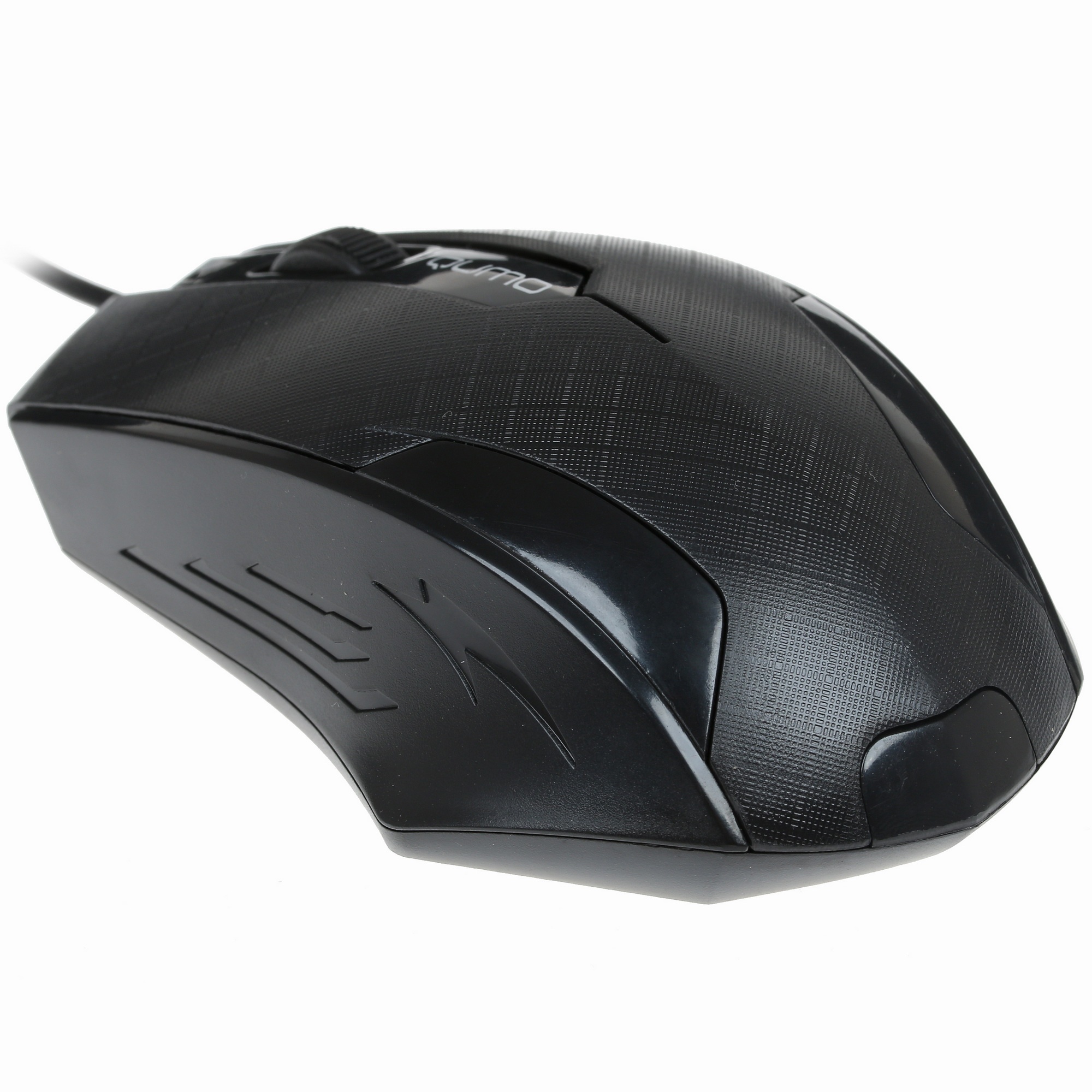 Мышь проводная Qumo Office M14 черный, 1000 dpi, USB, кнопки - 3