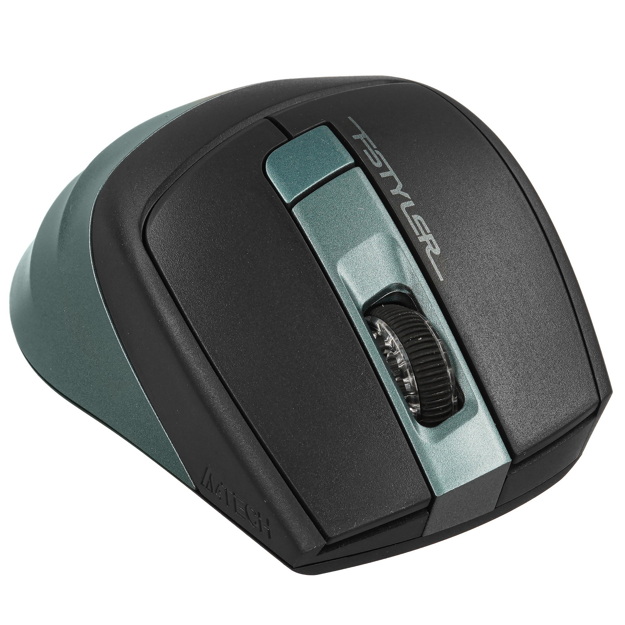 Мышь беспроводная A4Tech Fstyler FB35 зеленый/черный, 2000 dpi, радиоканал, Bluetooth, USB, кнопки -