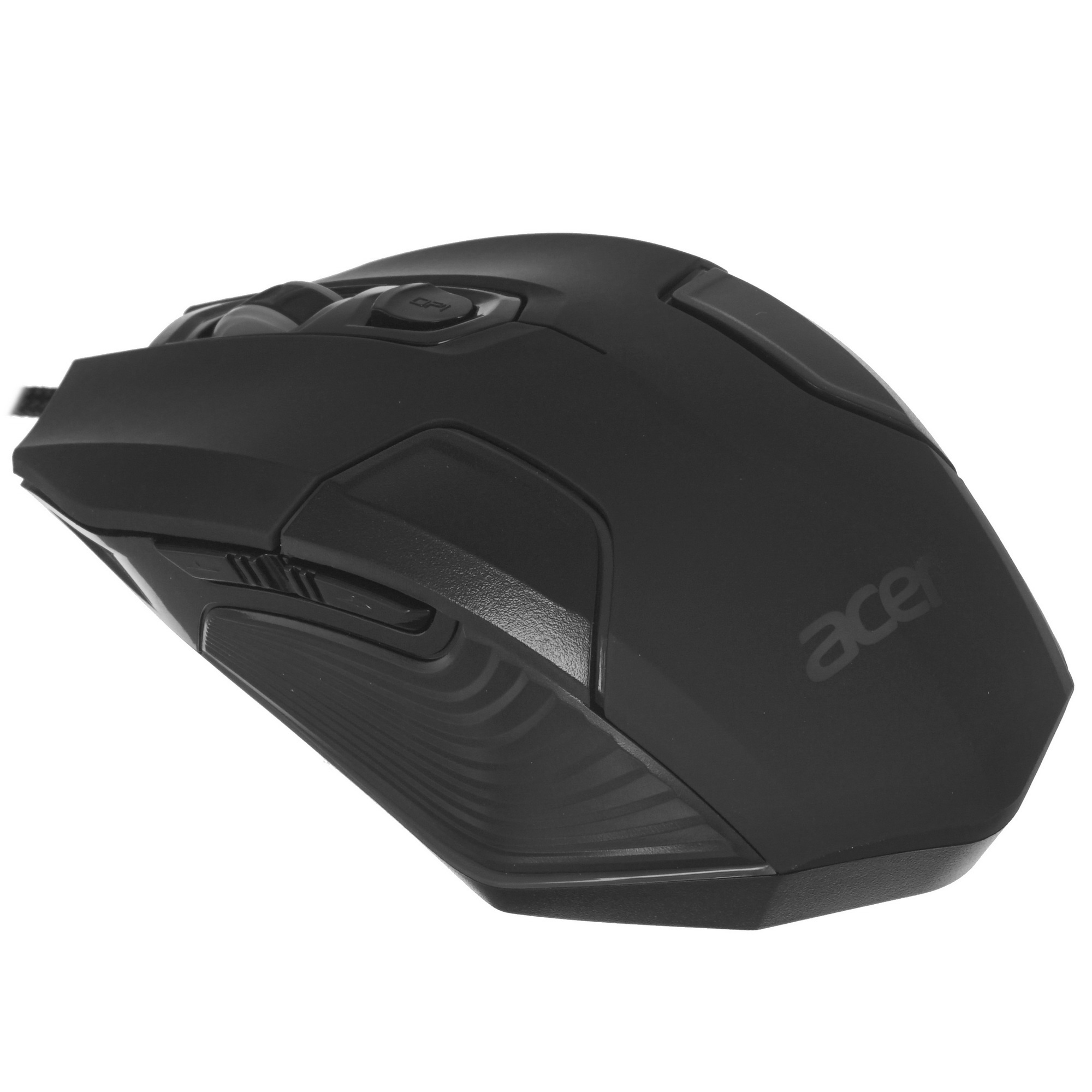 Мышь проводная Acer OMW170 черный, 3200 dpi, USB, кнопки - 6