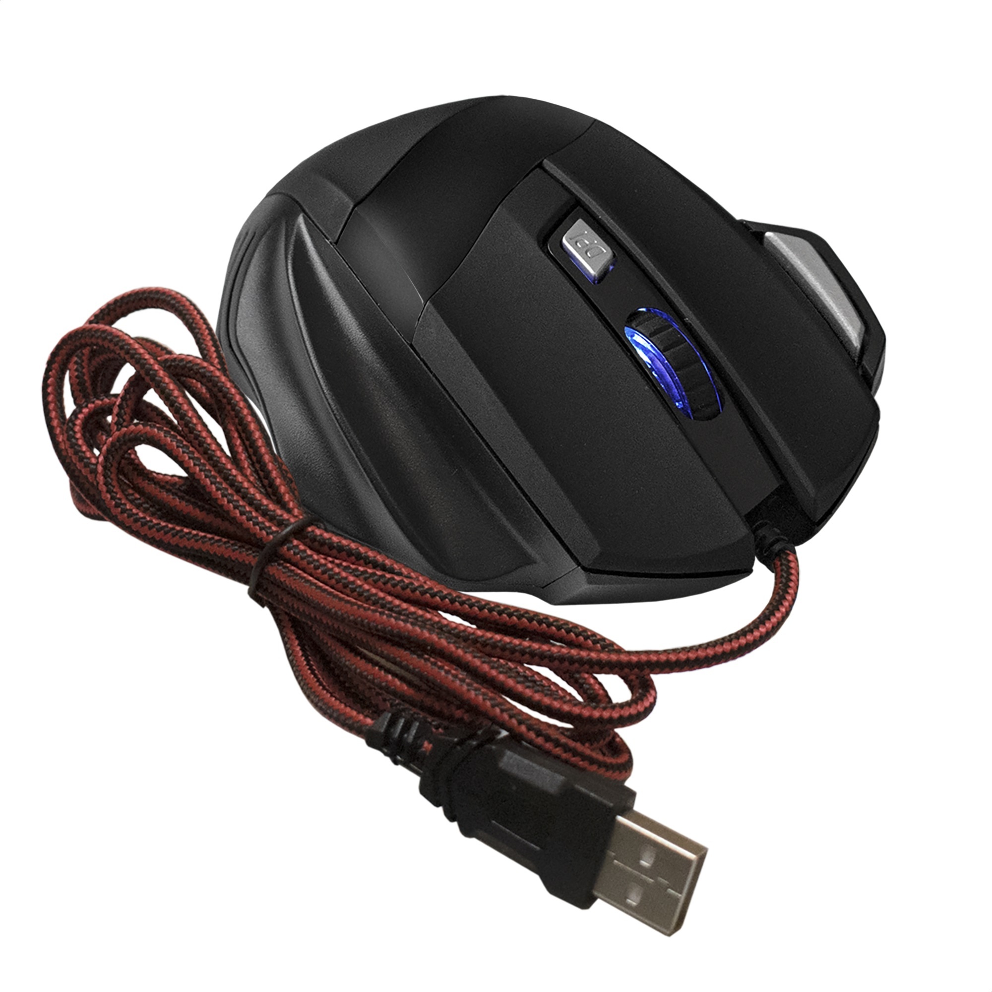 Мышь проводная ExeGate Gaming Standard Laser GML-793 черный, 3200 dpi, USB, кнопки - 7