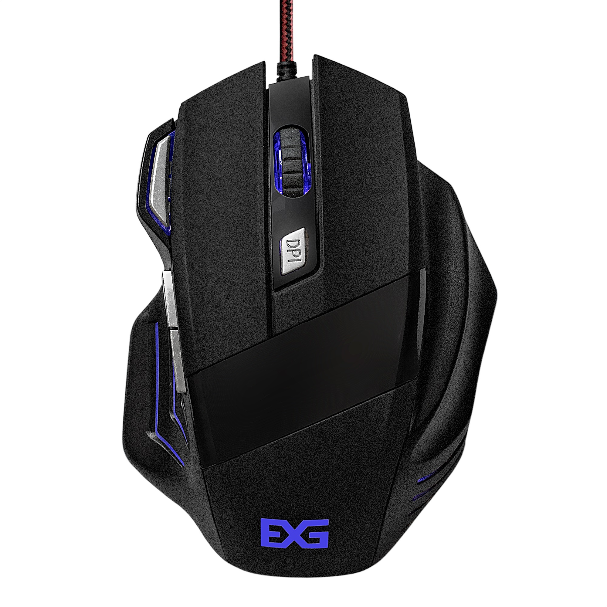 Мышь проводная ExeGate Gaming Standard Laser GML-793 черный, 3200 dpi, USB, кнопки - 7