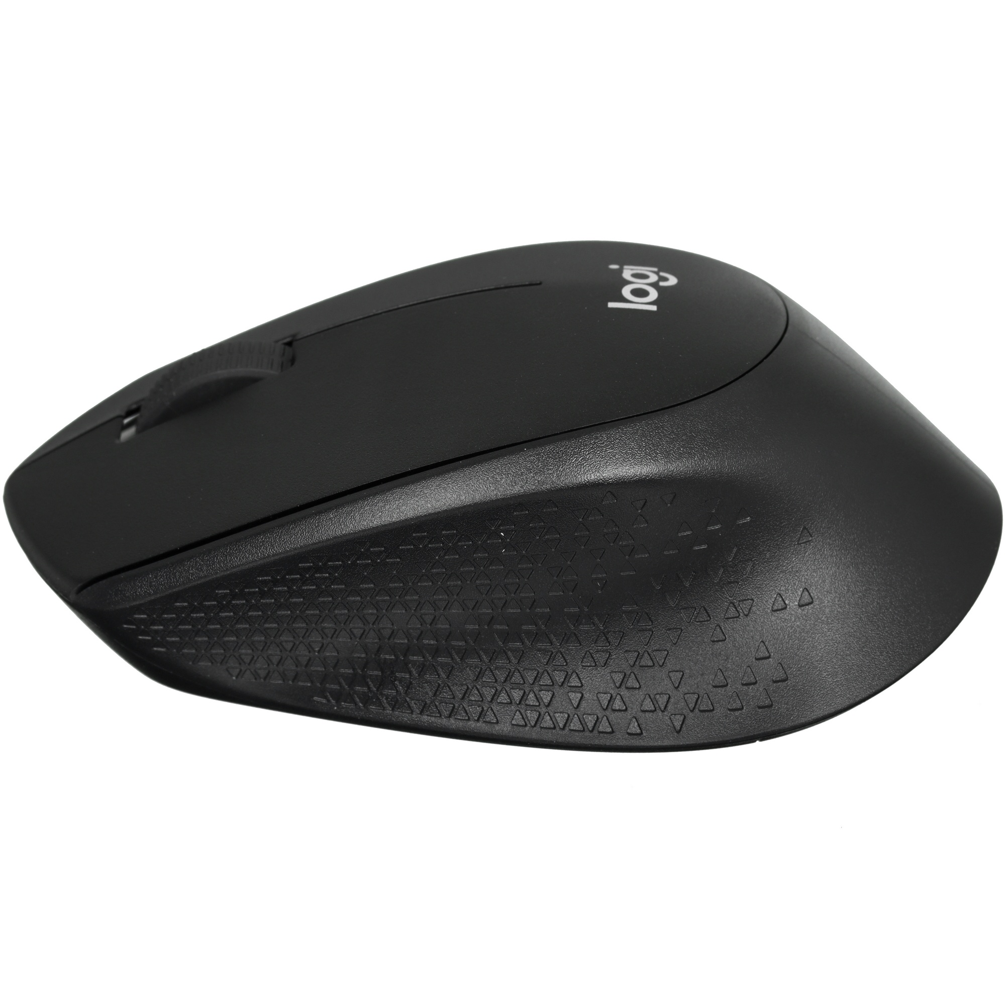 Мышь беспроводная Logitech M330 SILENT PLUS черный, 1000 dpi, радиоканал, USB, кнопки - 3