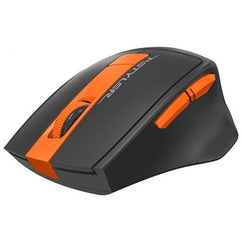Мышь беспроводная A4Tech Fstyler FG30 серый/оранжевый, 2000 dpi, радиоканал, USB, кнопки - 5