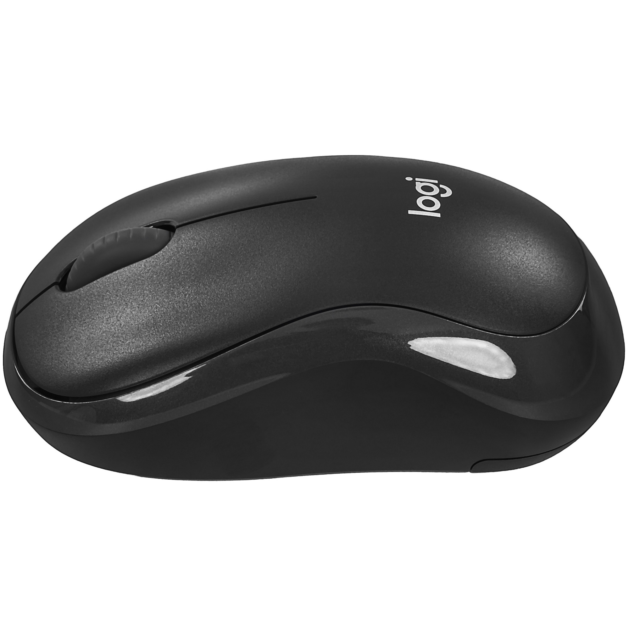Мышь беспроводная Logitech B175 черный, 1000 dpi, радиоканал, USB, кнопки - 3