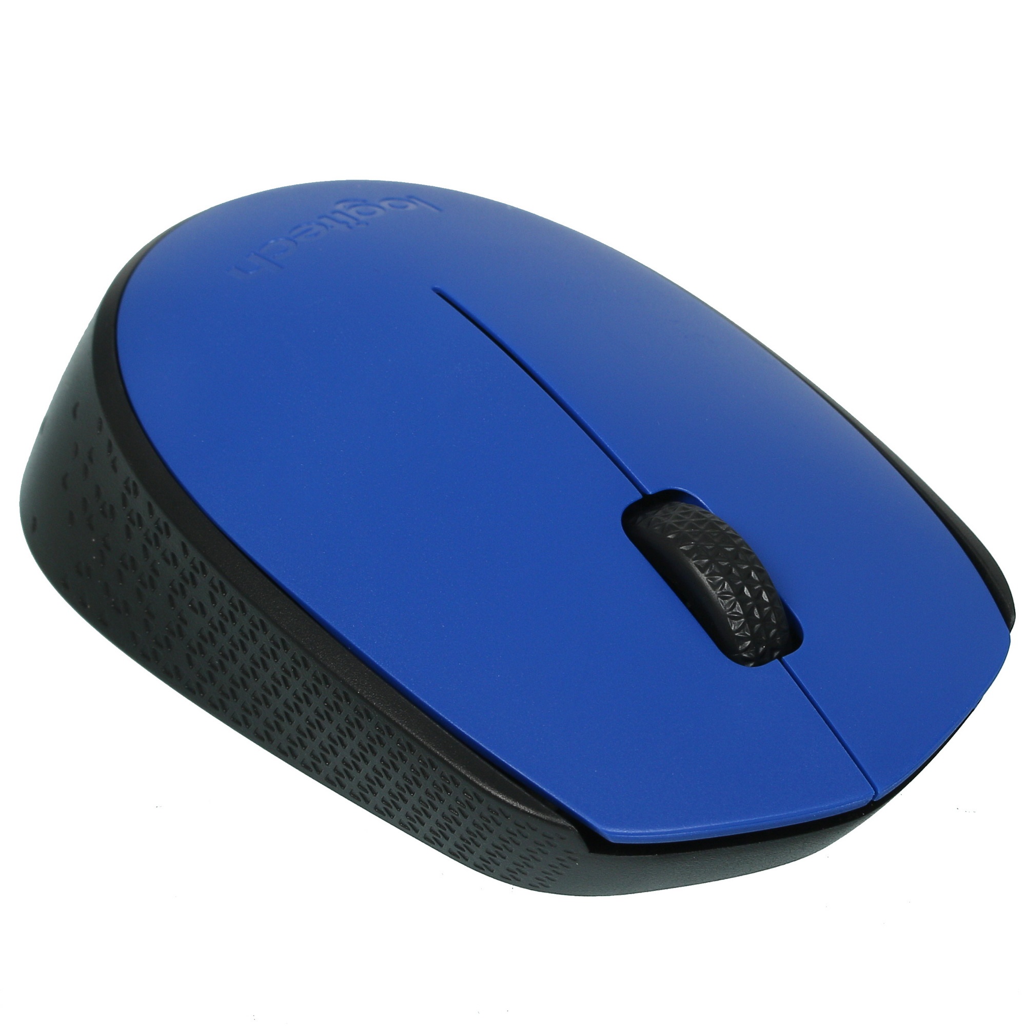 Мышь беспроводная Logitech M170 синий, 1000 dpi, радиоканал, USB, кнопки - 3